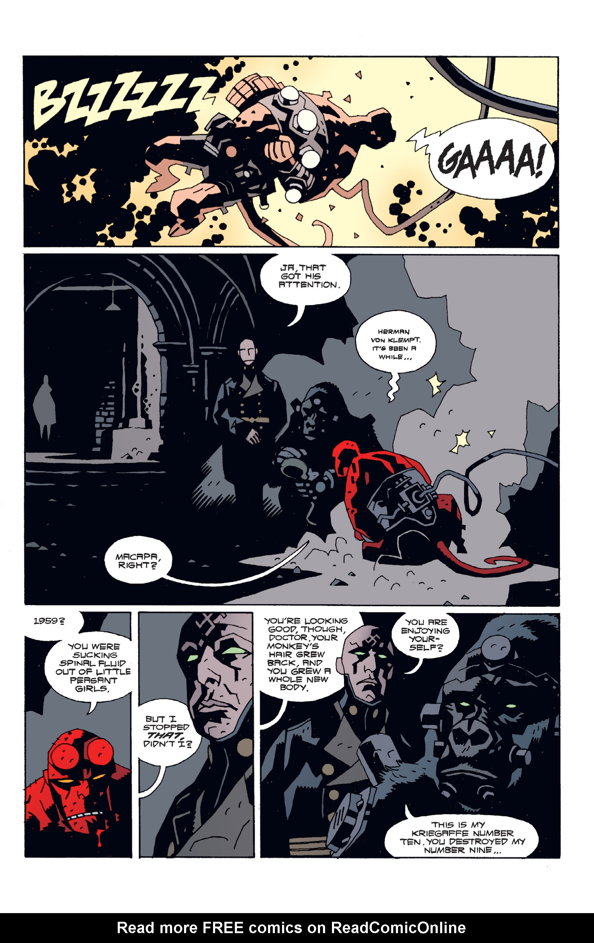 Read online Hellboy comic -  Issue #5 - 44