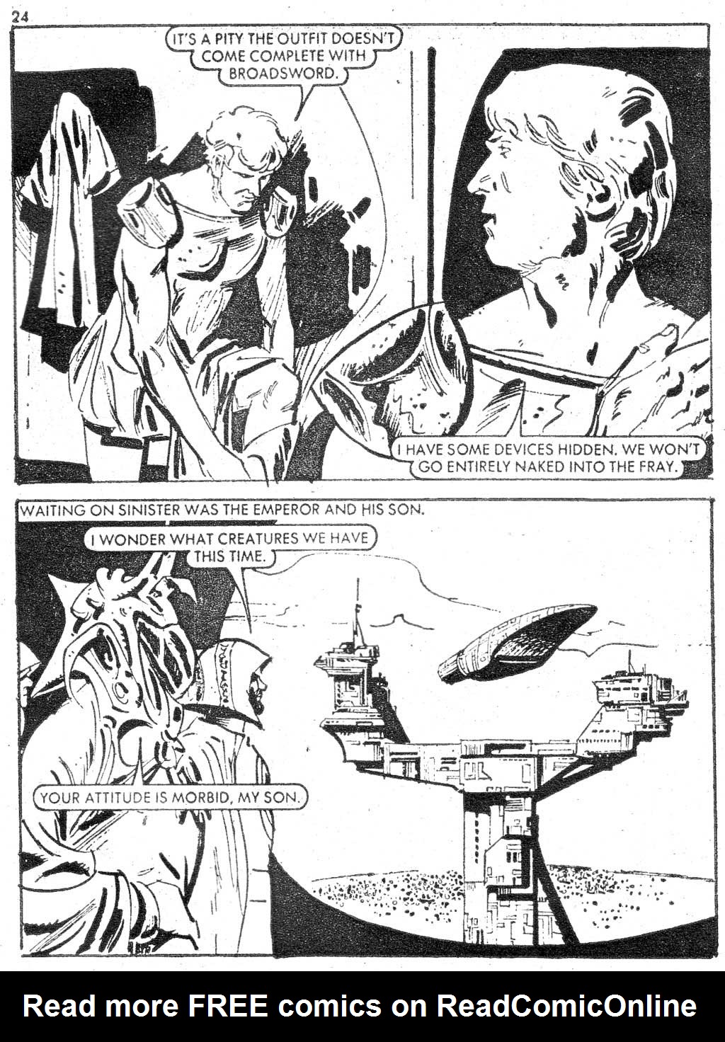 Read online Starblazer comic -  Issue #19 - 24