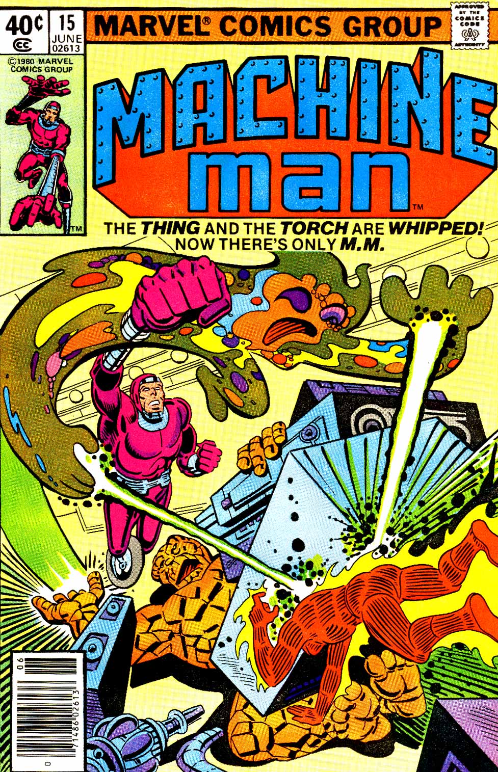 Read online Machine Man (1978) comic -  Issue #15 - 1