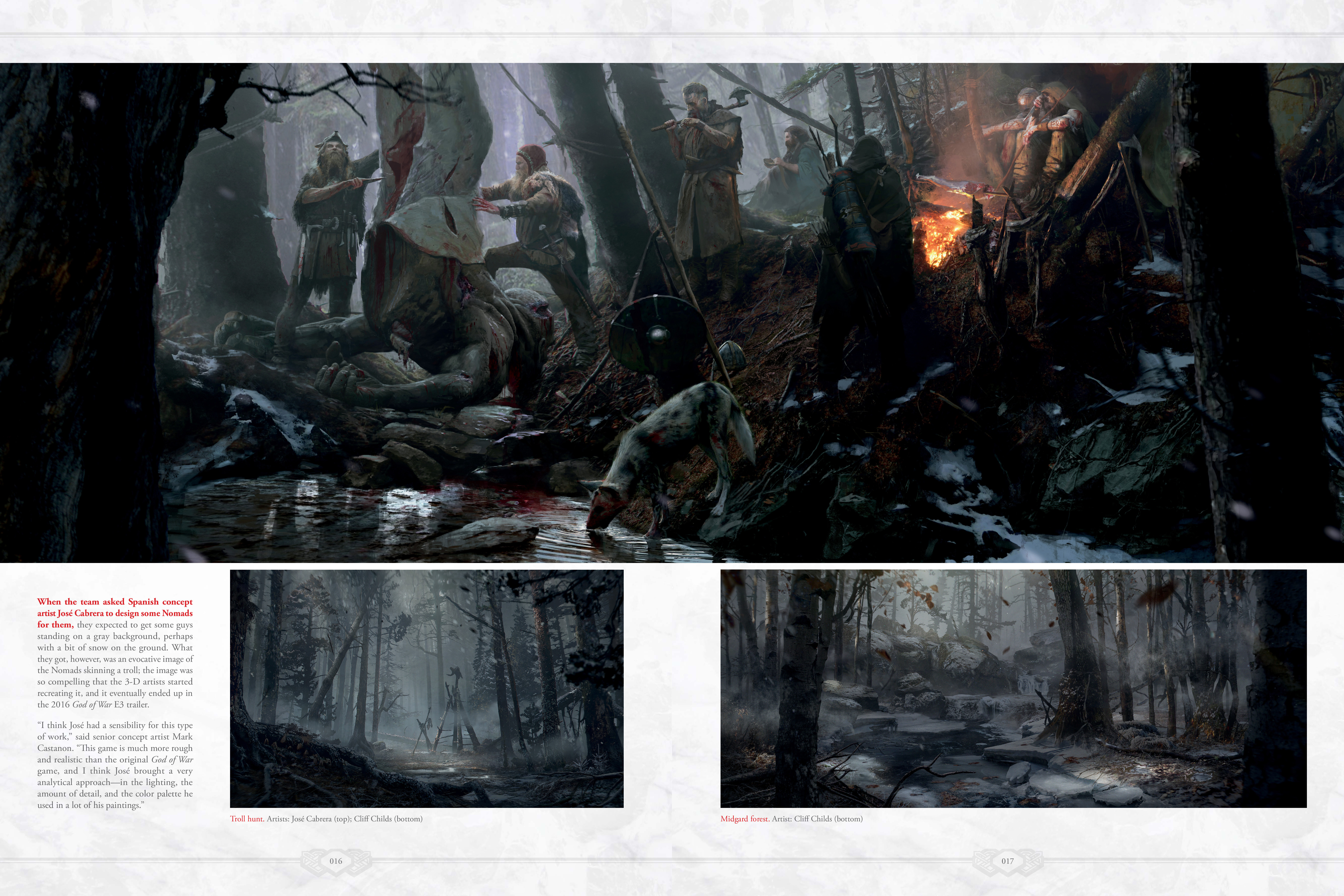 Read online The Art of God of War comic -  Issue # TPB (Part 1) - 16