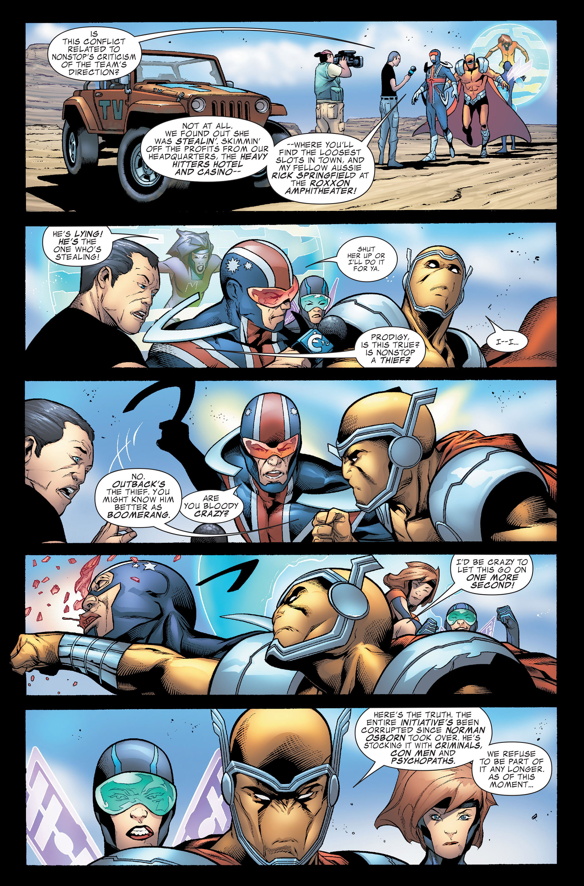 Read online Avengers: The Initiative comic -  Issue #28 - 5