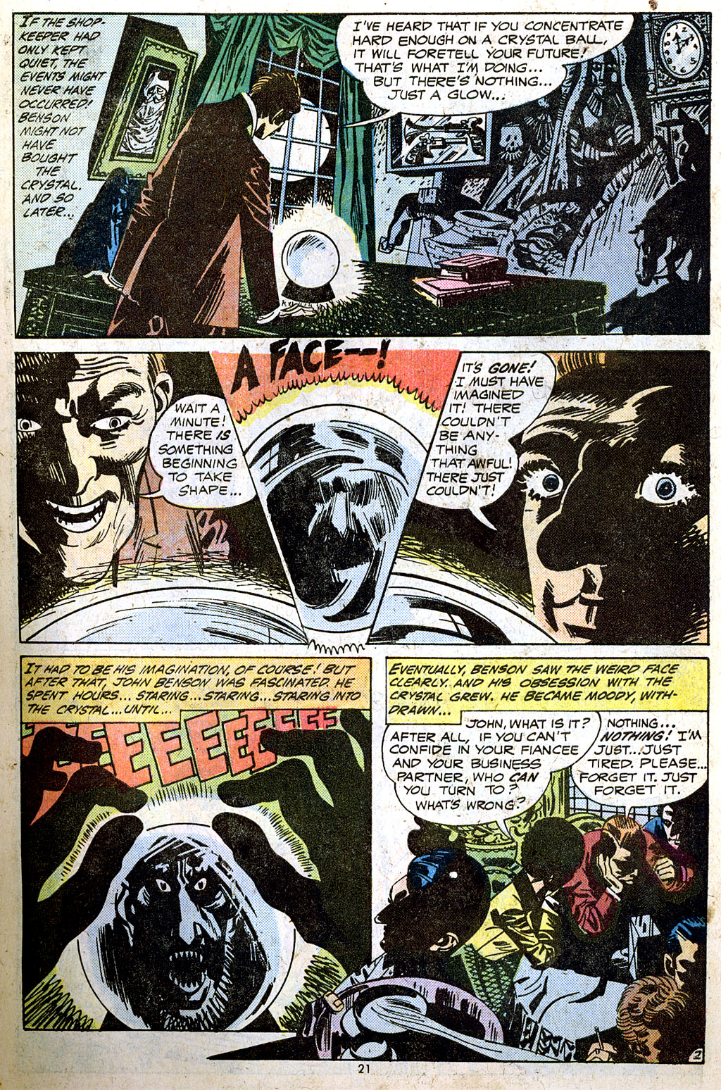 Read online Tales of the Unexpected comic -  Issue #161 - 21