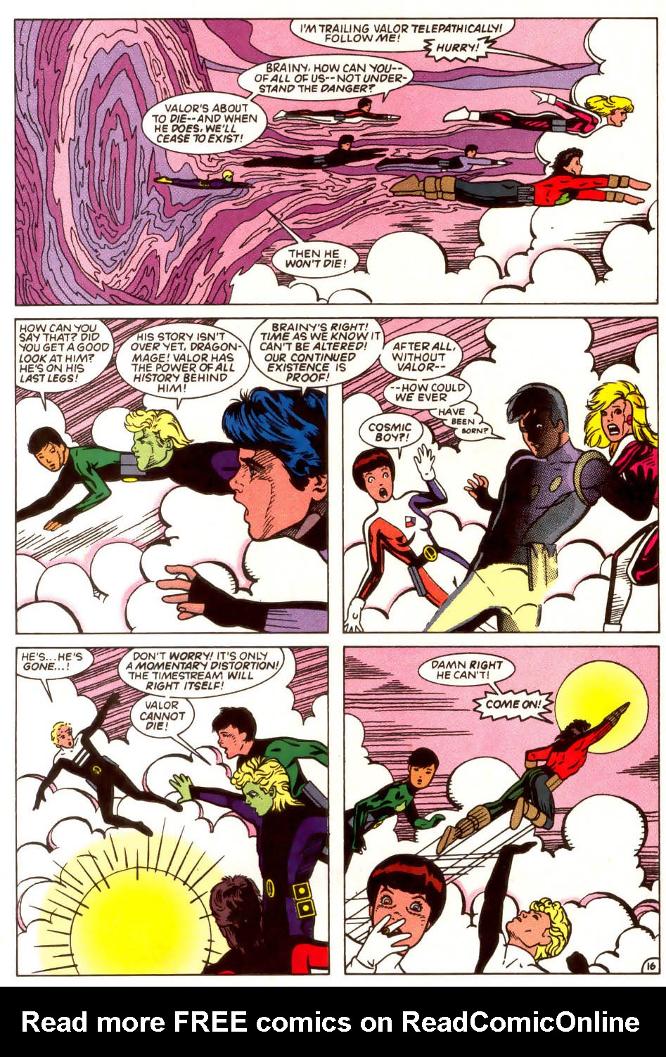 Read online Valor (1992) comic -  Issue #17 - 16