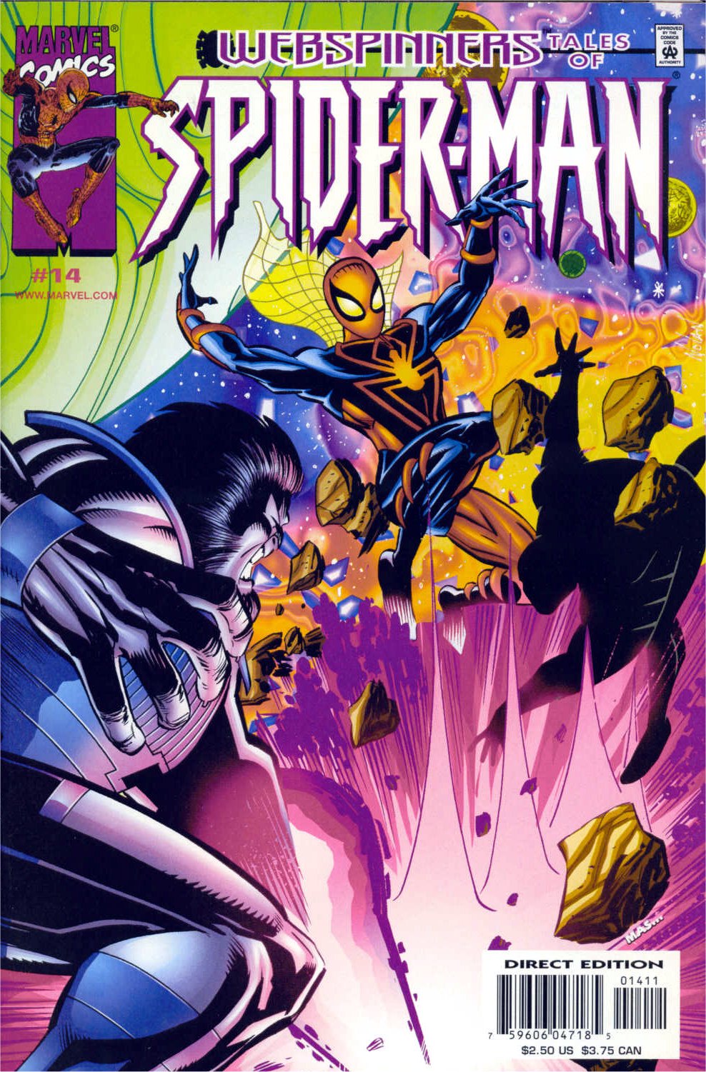 Read online Webspinners: Tales of Spider-Man comic -  Issue #14 - 1