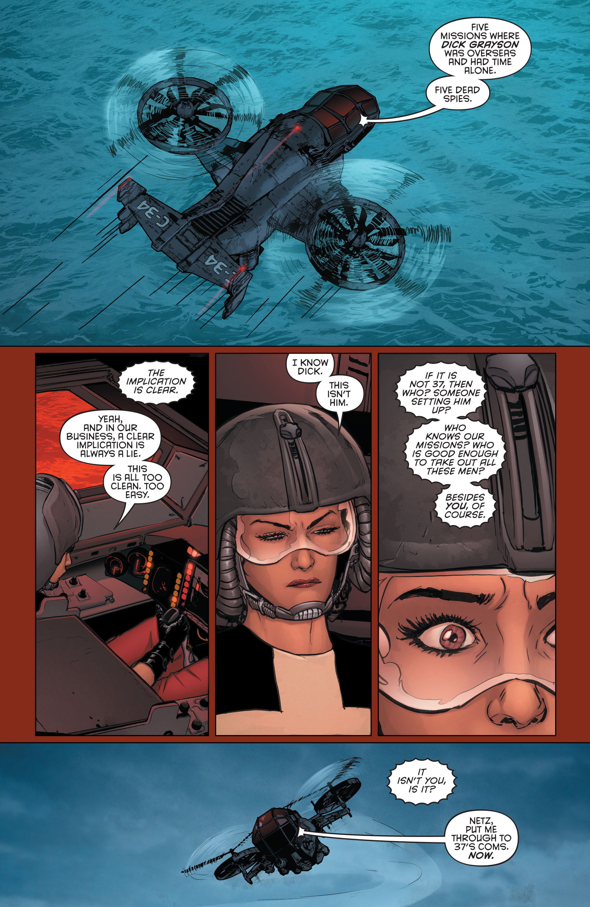 Read online Grayson comic -  Issue #9 - 19