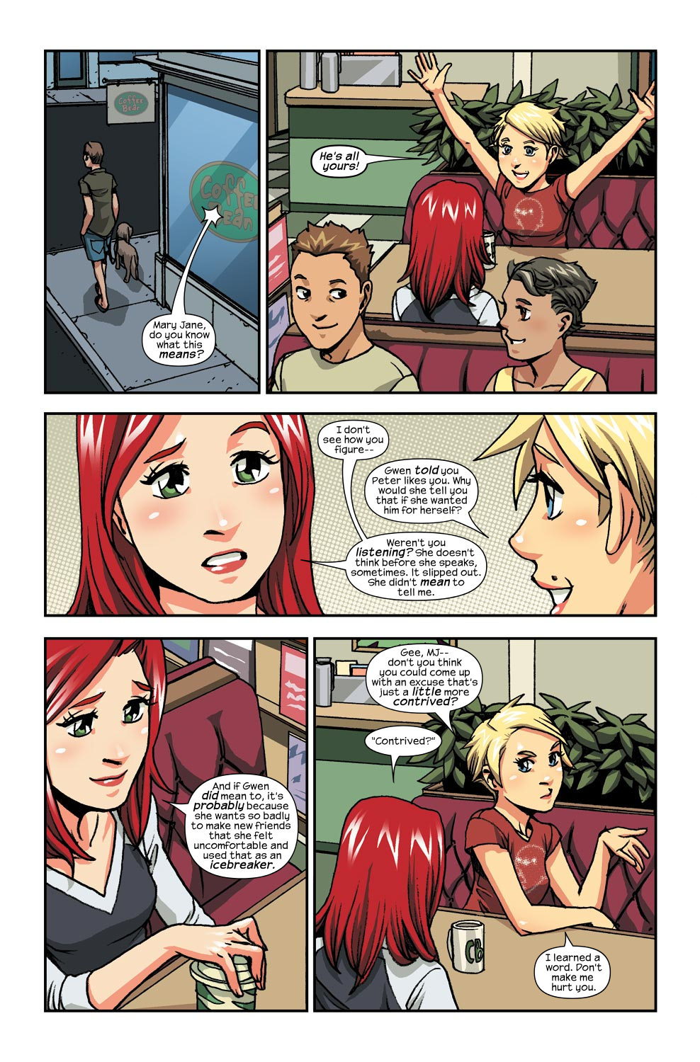 Read online Spider-Man Loves Mary Jane comic -  Issue #9 - 10