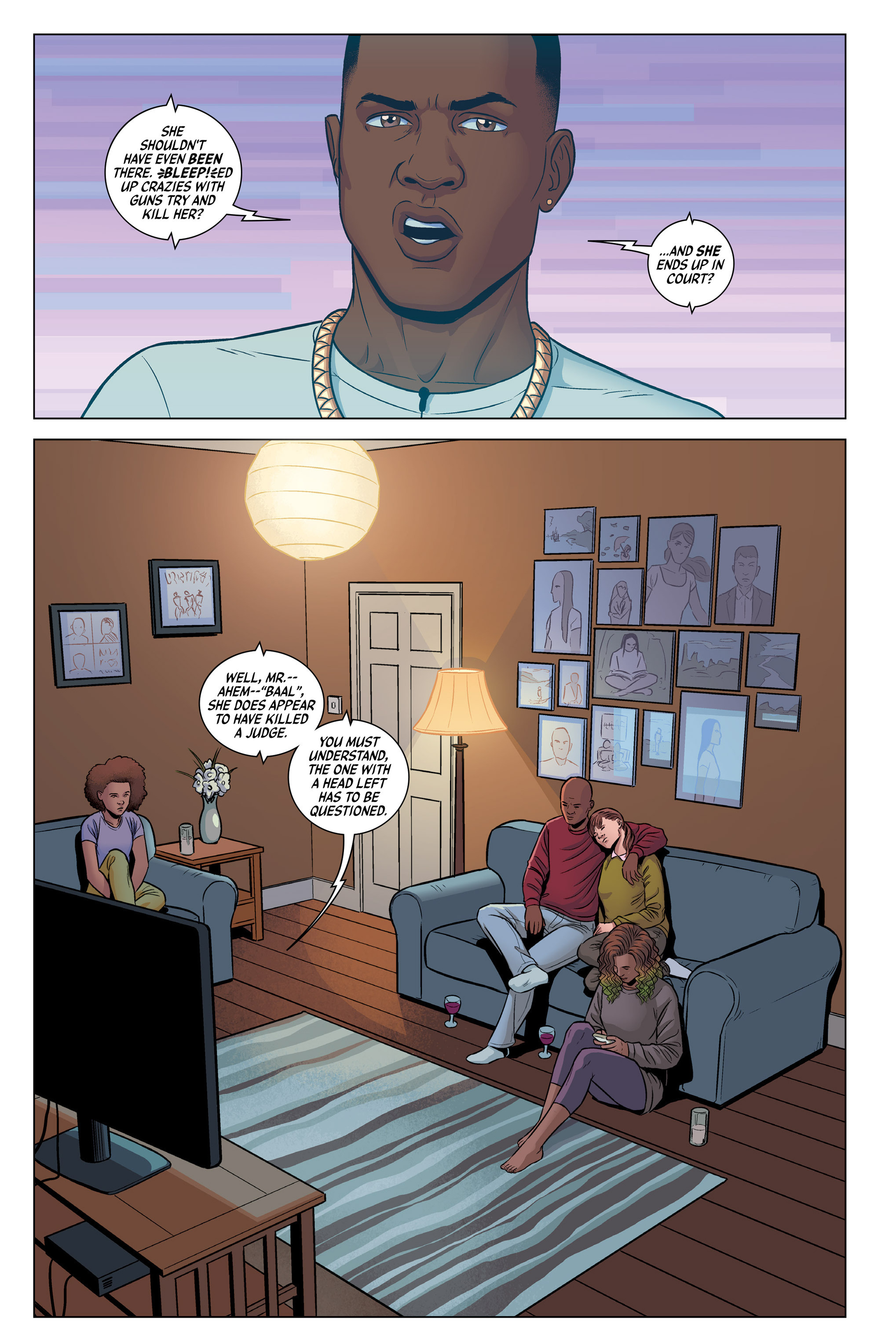 Read online The Wicked   The Divine: Book One comic -  Issue # Full (Part 1) - 46