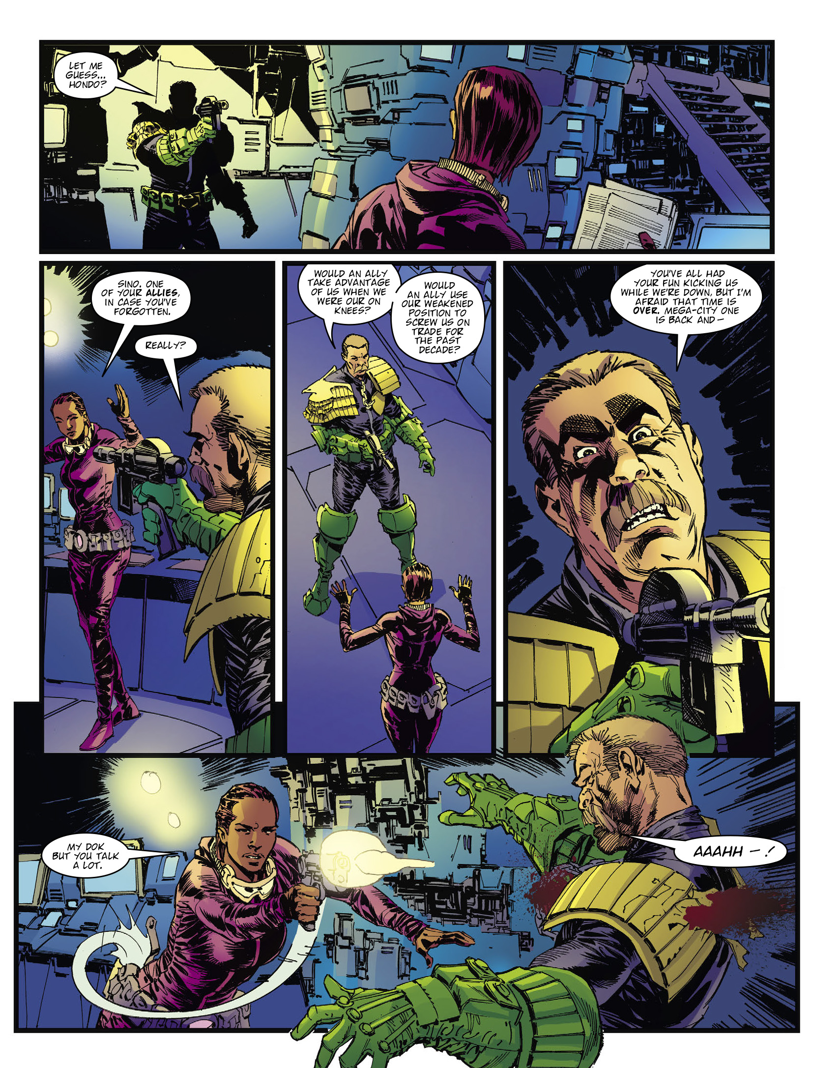 Read online Judge Dredd Megazine (Vol. 5) comic -  Issue #434 - 9