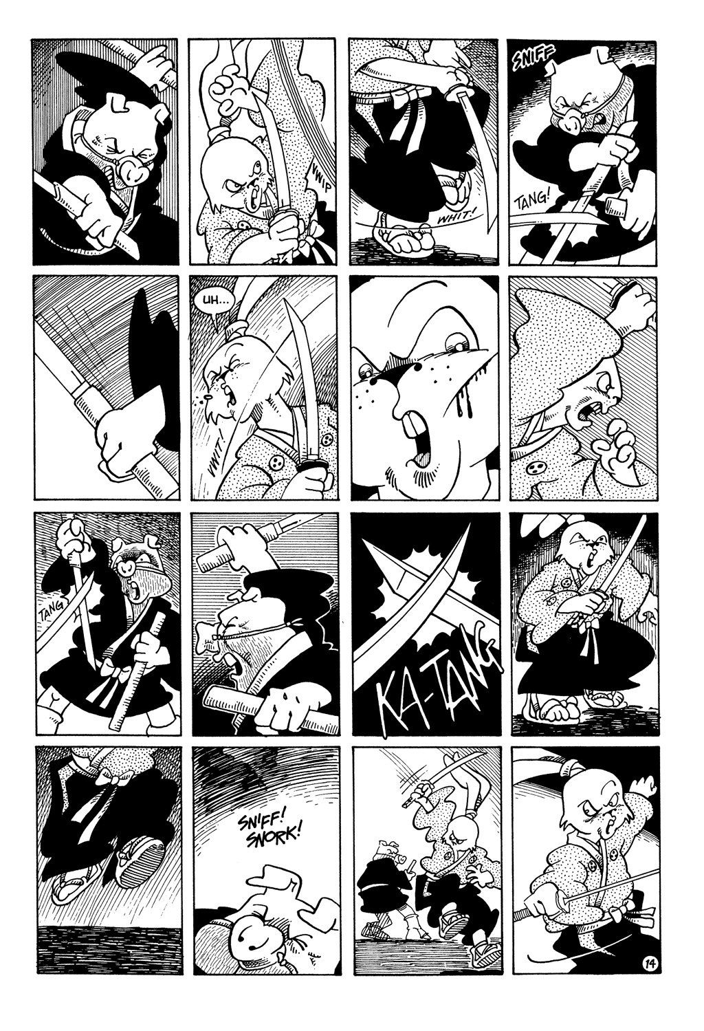 Read online Usagi Yojimbo (1987) comic -  Issue #9 - 15