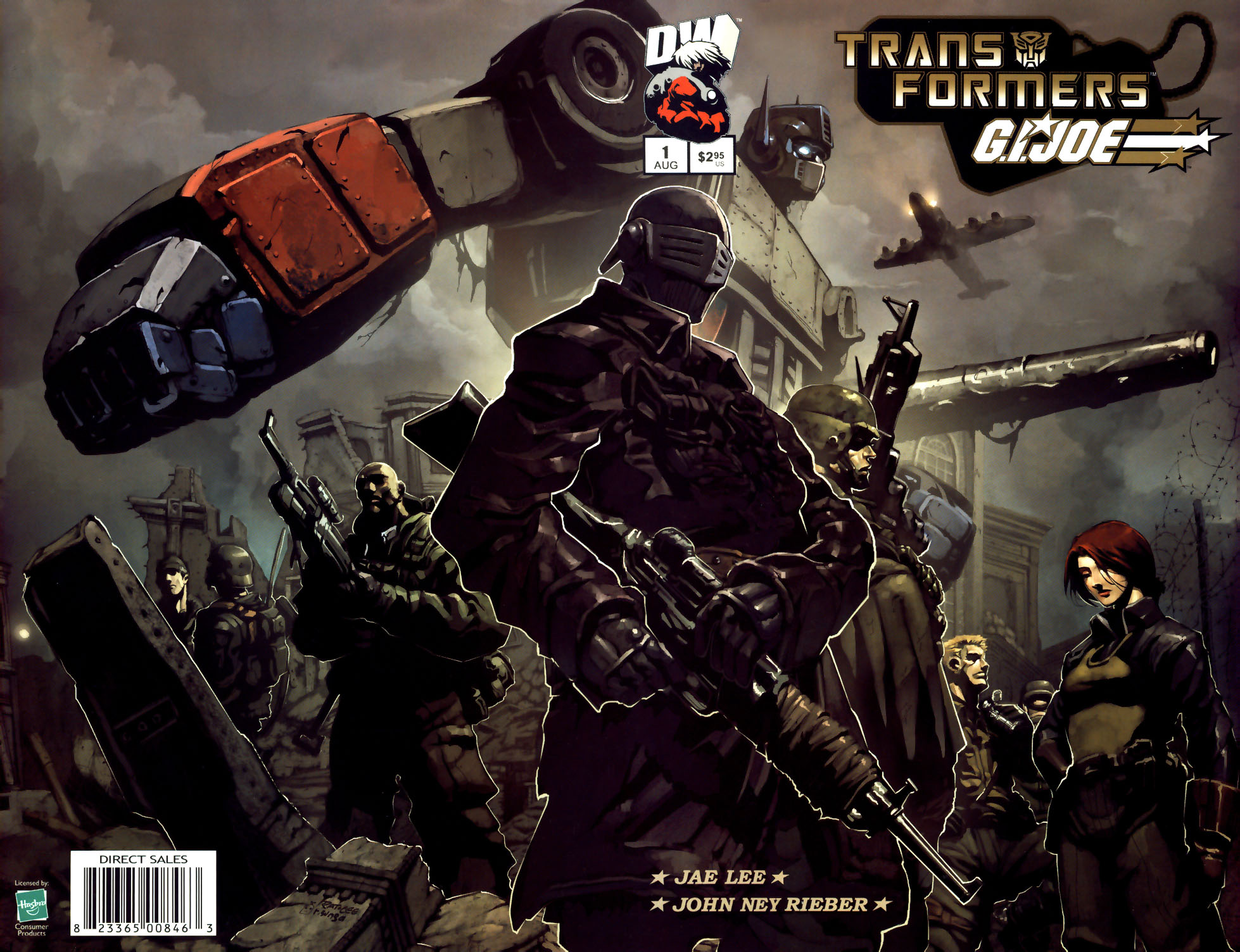 Read online Transformers/G.I. Joe comic -  Issue #1 - 1