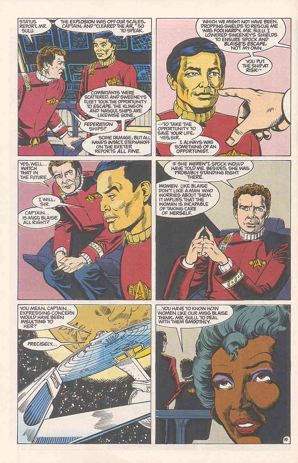 Read online Star Trek (1989) comic -  Issue #9 - 23