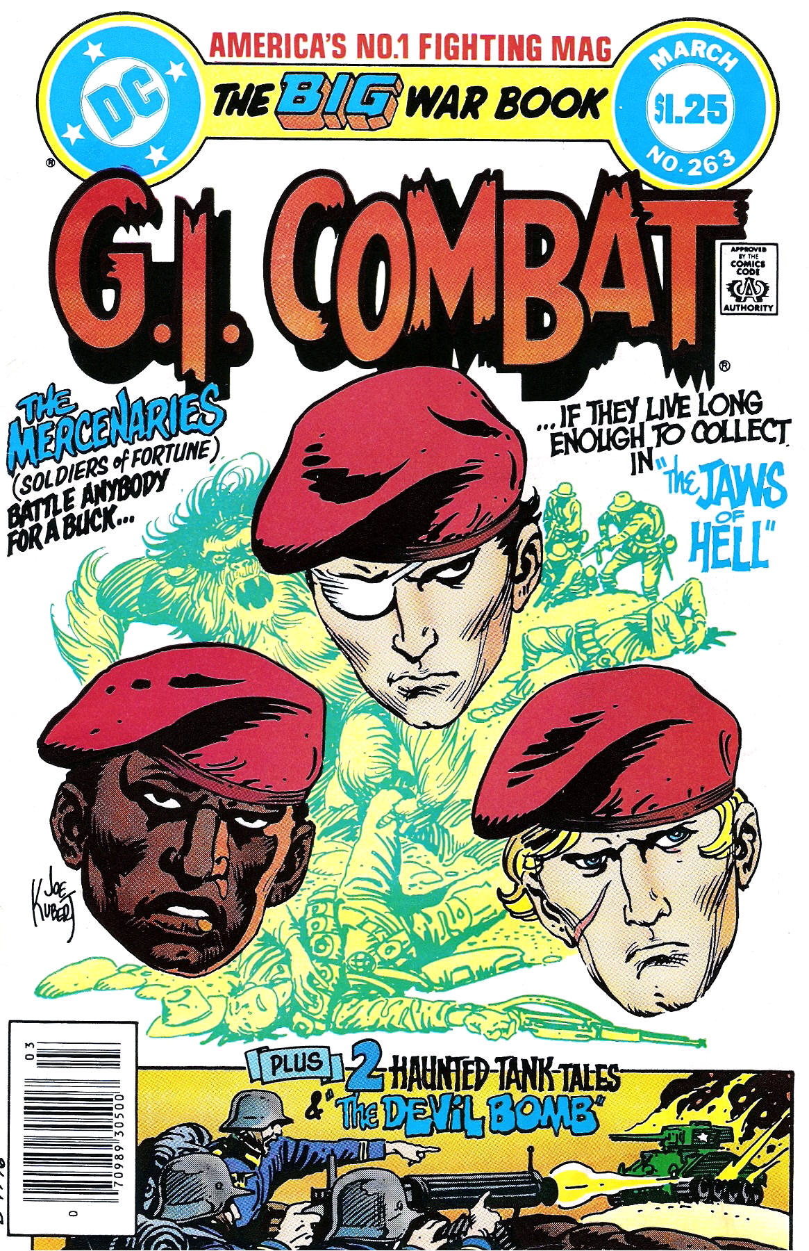 Read online G.I. Combat (1952) comic -  Issue #263 - 1