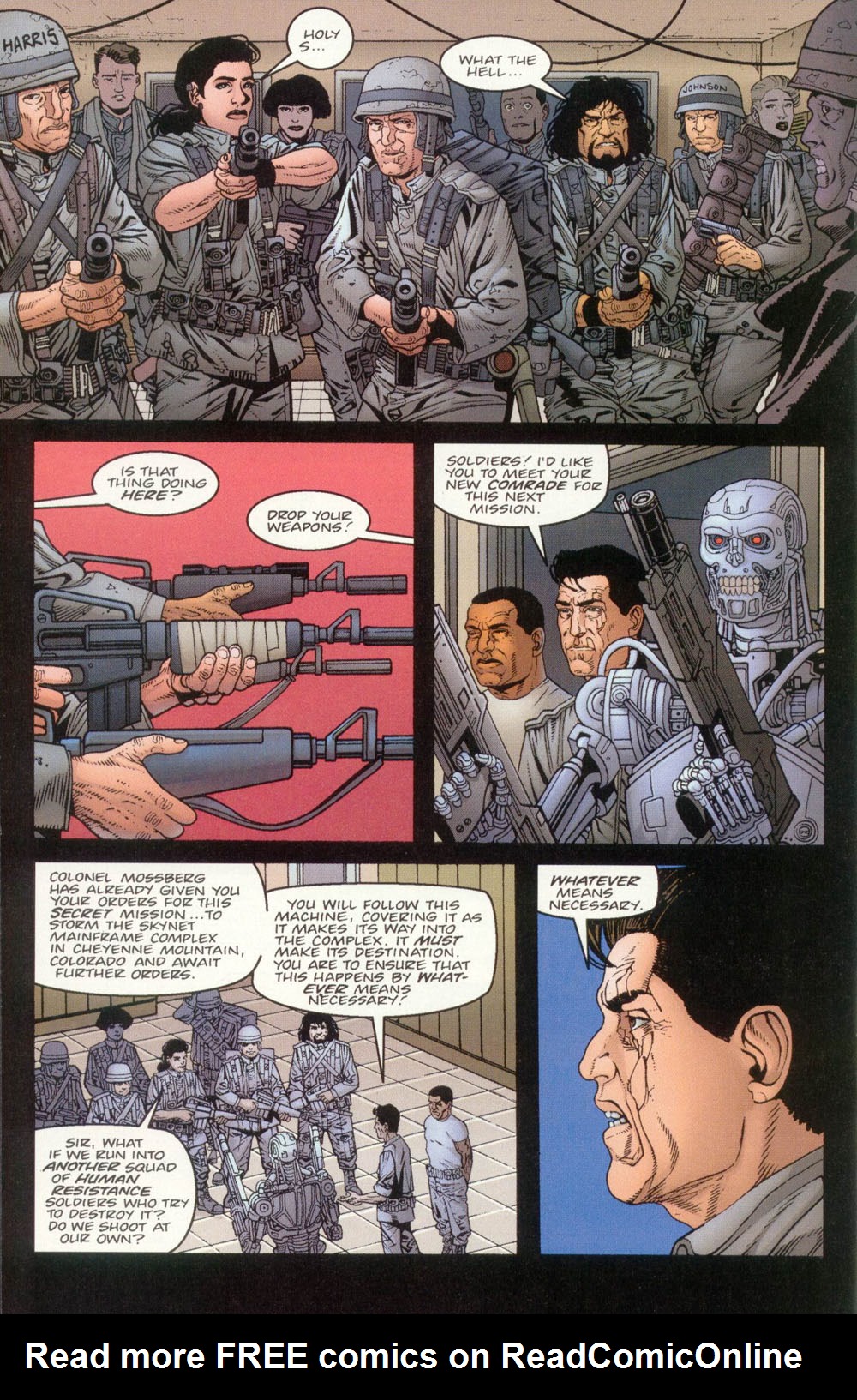 Read online T2: Nuclear Twilight comic -  Issue #3 - 19