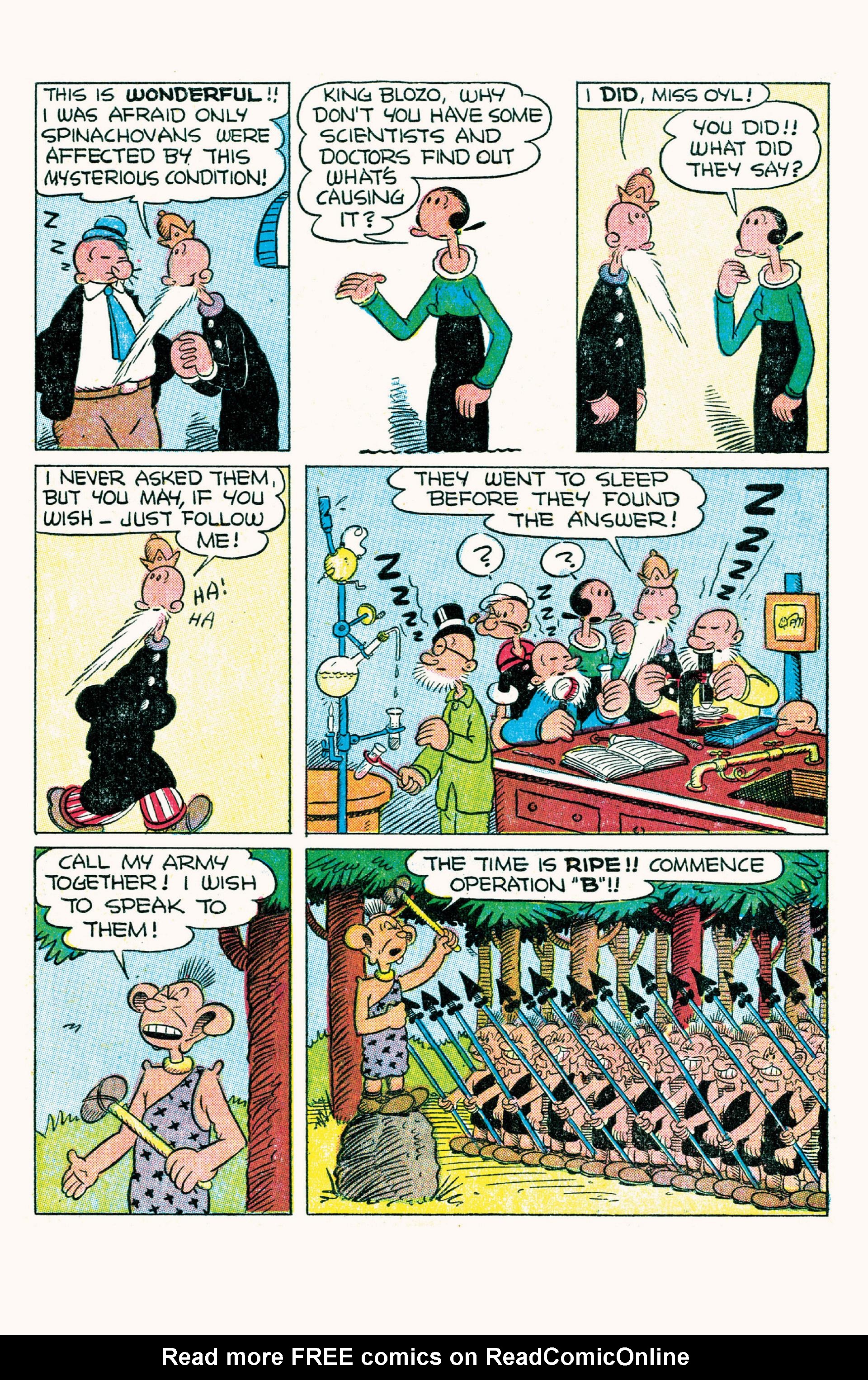 Read online Classic Popeye comic -  Issue #10 - 11