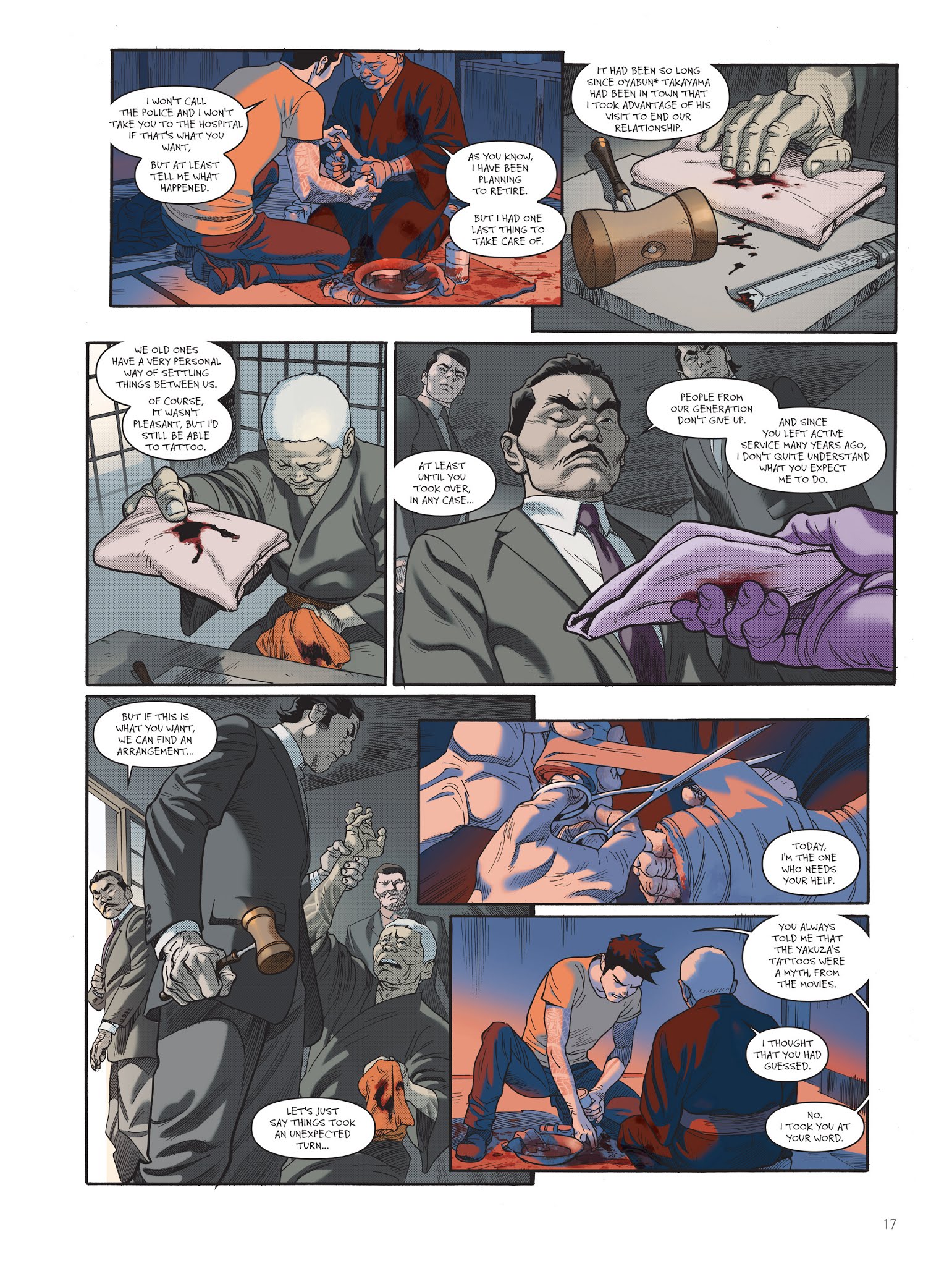 Read online Tebori comic -  Issue #1 - 18