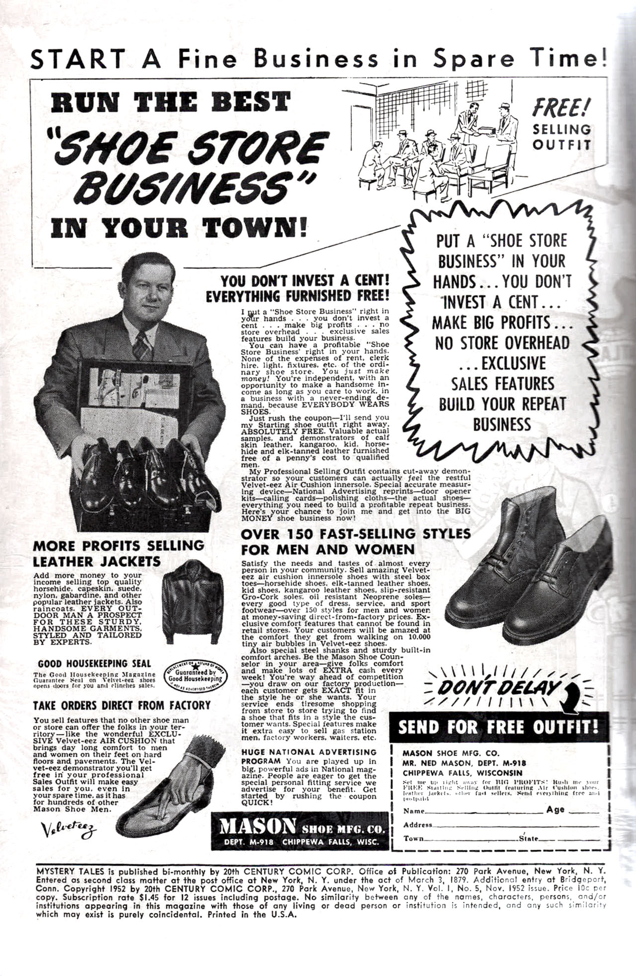 Read online Mystery Tales comic -  Issue #5 - 2