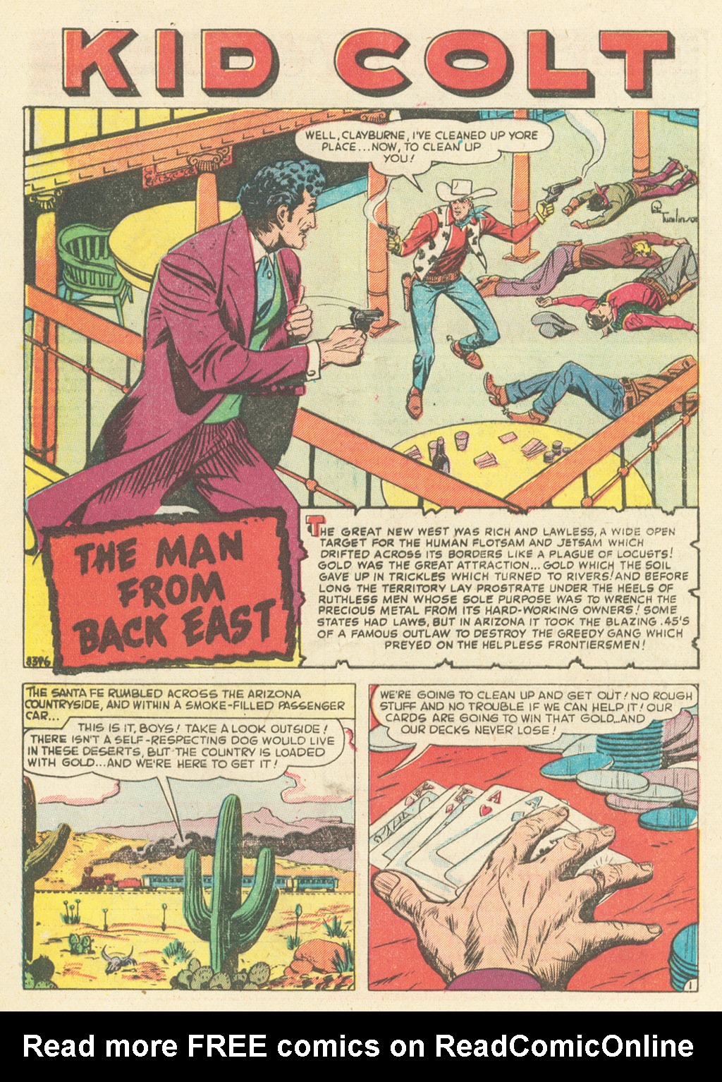 Read online Kid Colt Outlaw comic -  Issue #16 - 24