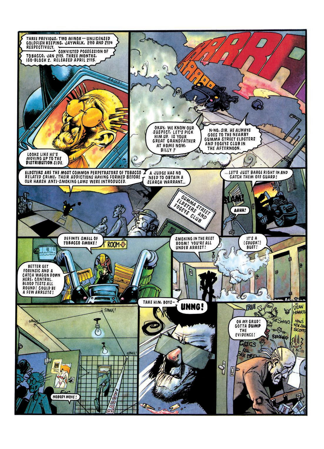 Read online Judge Dredd: The Restricted Files comic -  Issue # TPB 3 - 275