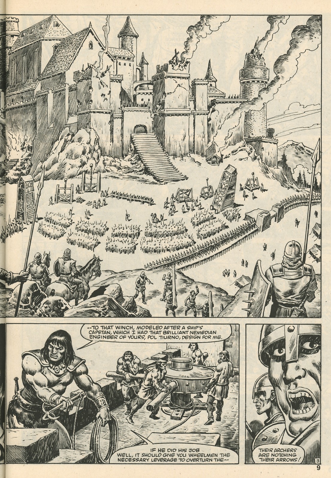Read online The Savage Sword Of Conan comic -  Issue #108 - 9