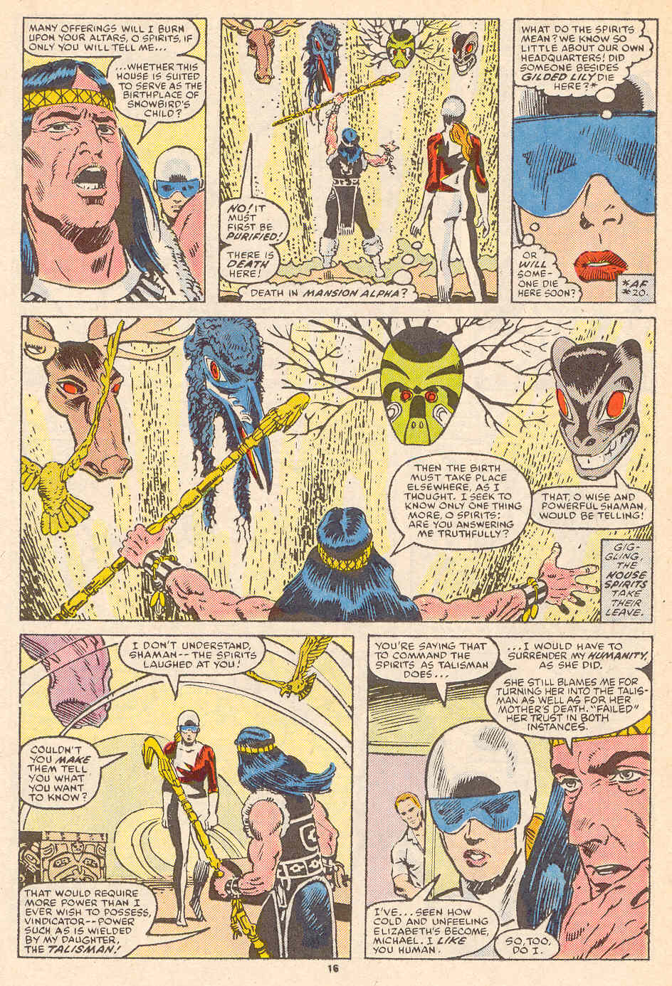 Read online Alpha Flight (1983) comic -  Issue #36 - 17