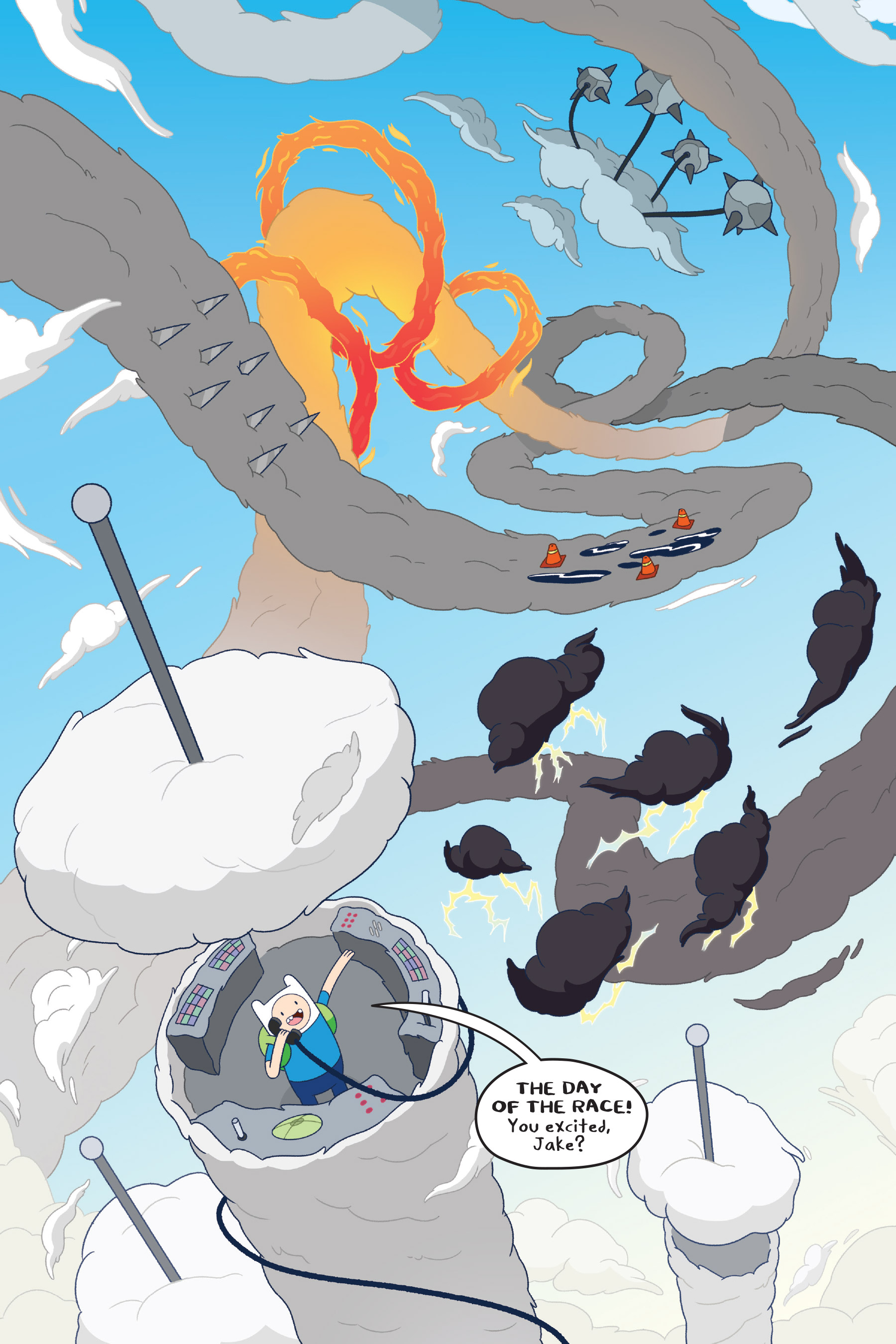 Read online Adventure Time: Thunder Road comic -  Issue # TPB - 77
