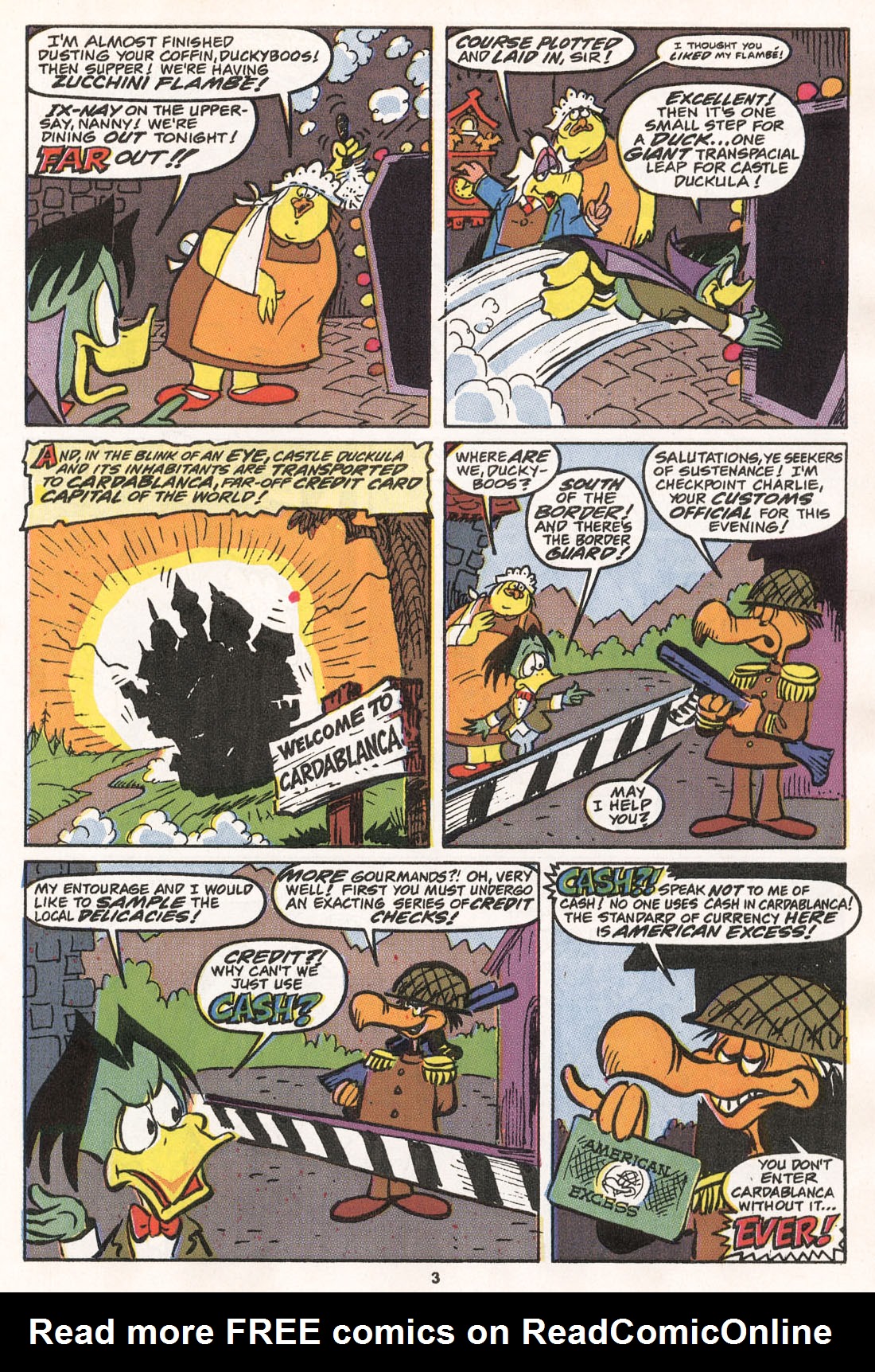 Read online Count Duckula comic -  Issue #14 - 5