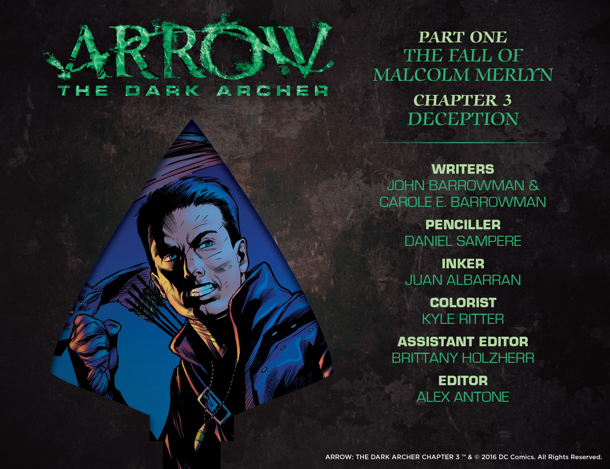 Read online Arrow: The Dark Archer comic -  Issue #3 - 2
