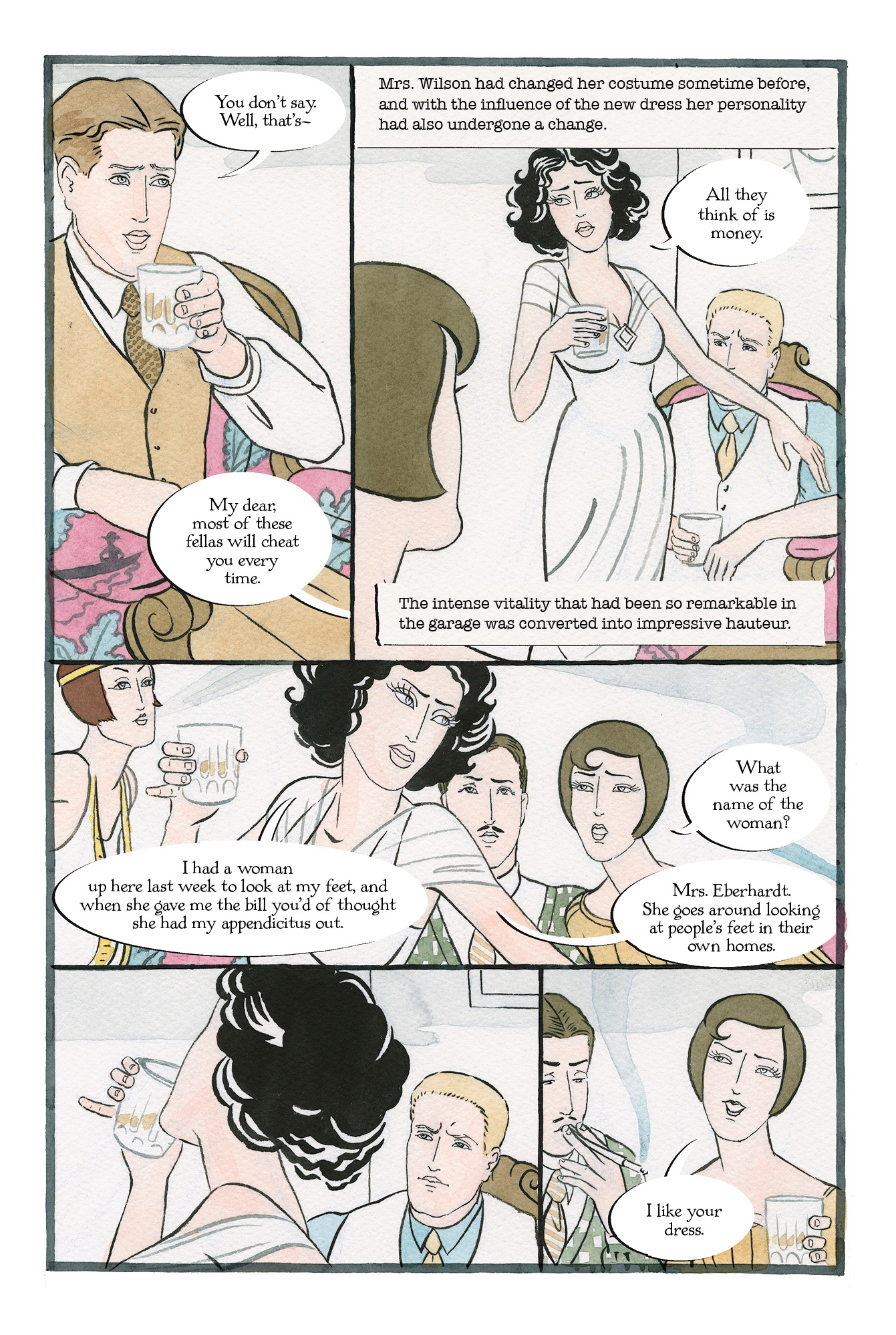 Read online The Great Gatsby: The Graphic Novel comic -  Issue # TPB (Part 1) - 49