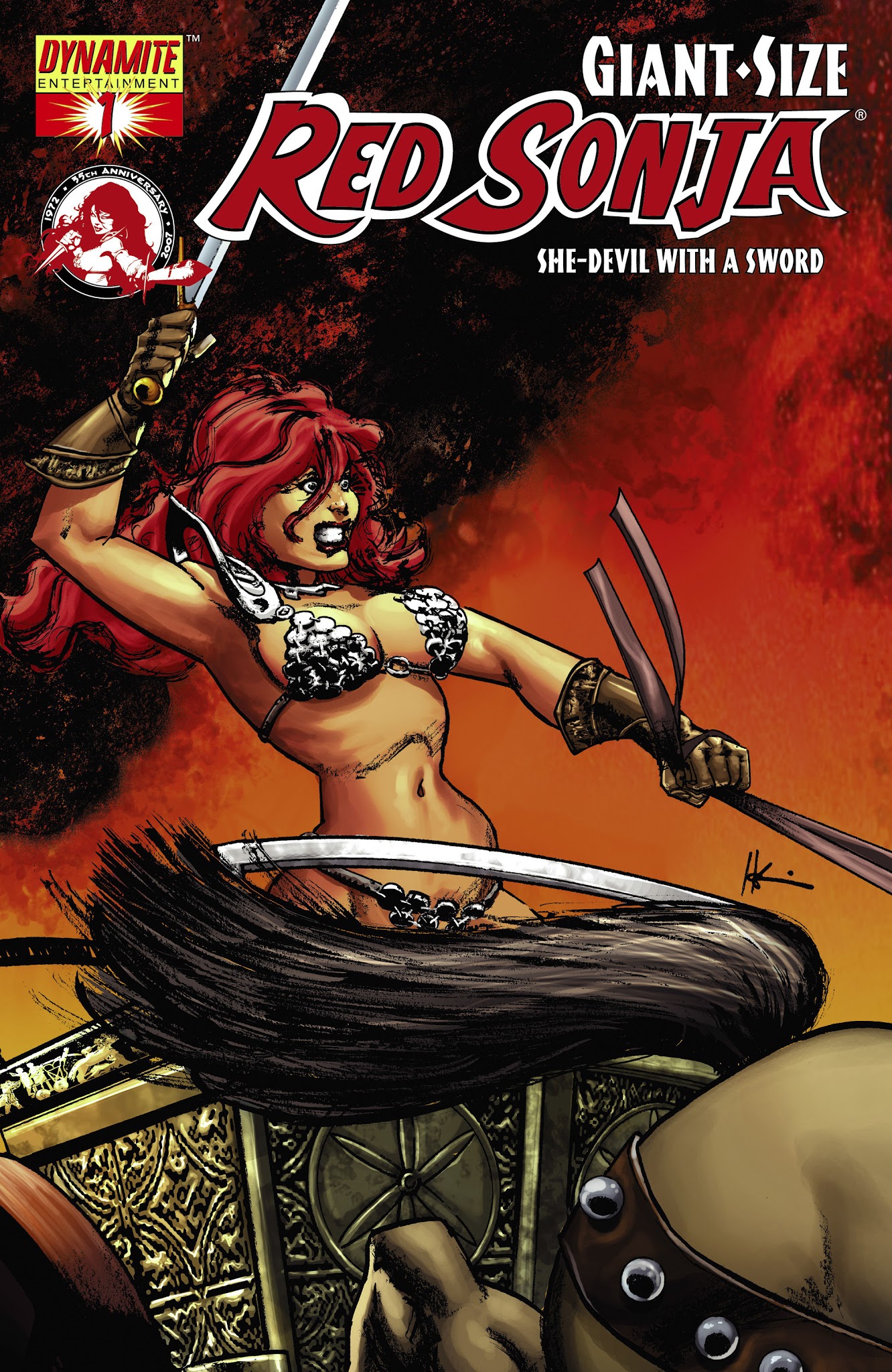Read online Giant-Size Red Sonja comic -  Issue #1 - 1