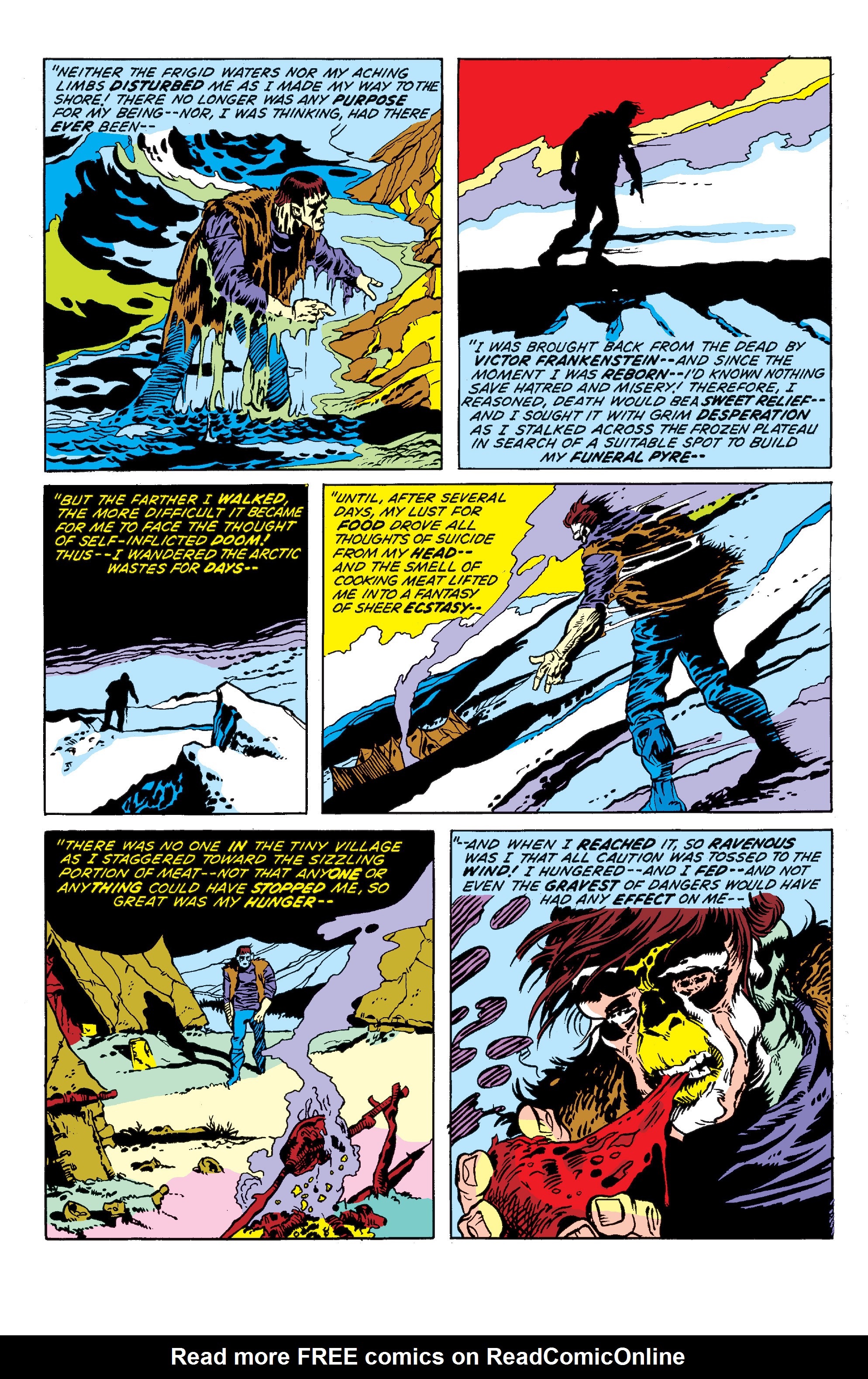 Read online The Monster of Frankenstein comic -  Issue # TPB (Part 1) - 73