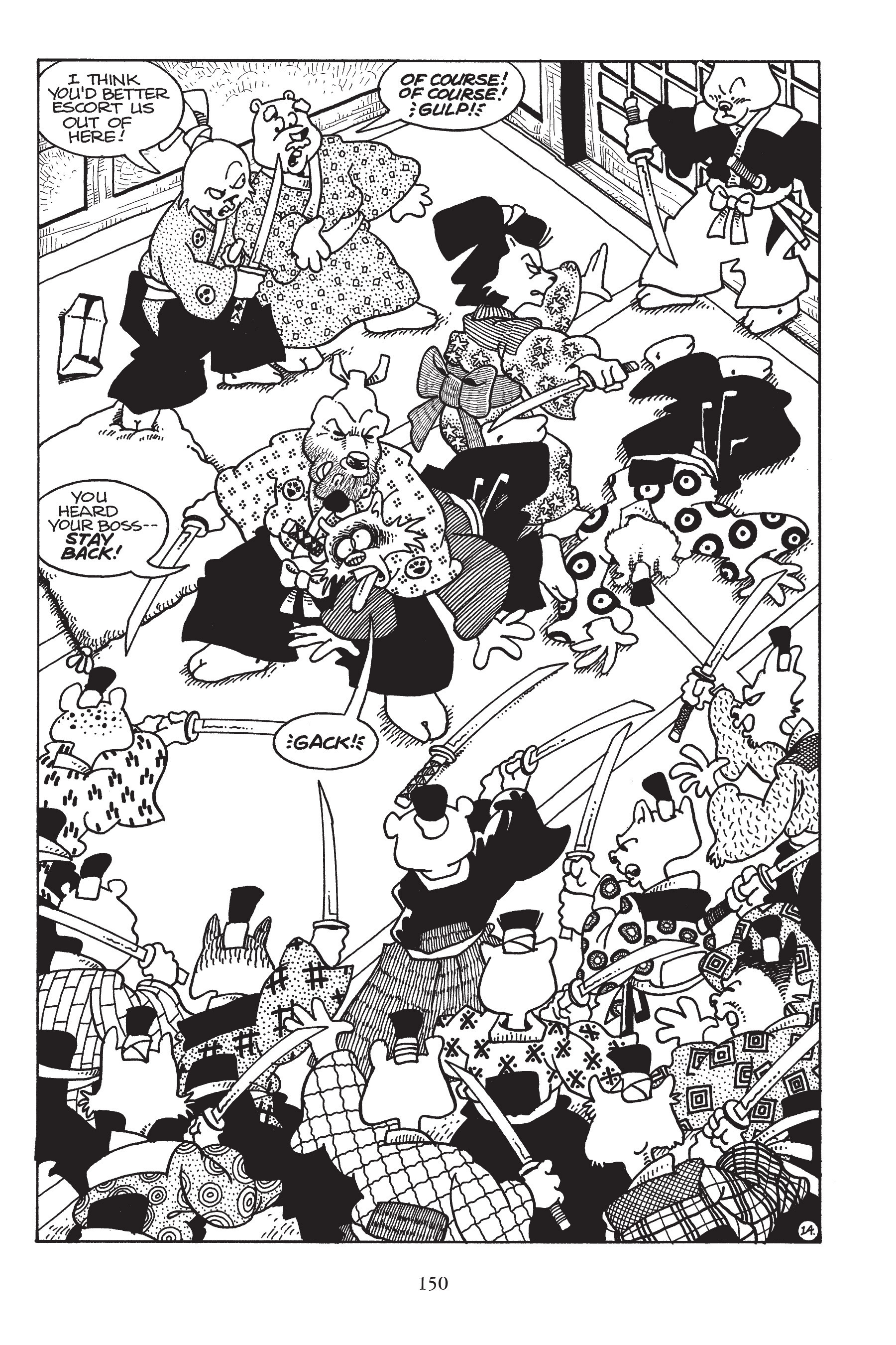 Read online Usagi Yojimbo (1987) comic -  Issue # _TPB 7 - 142