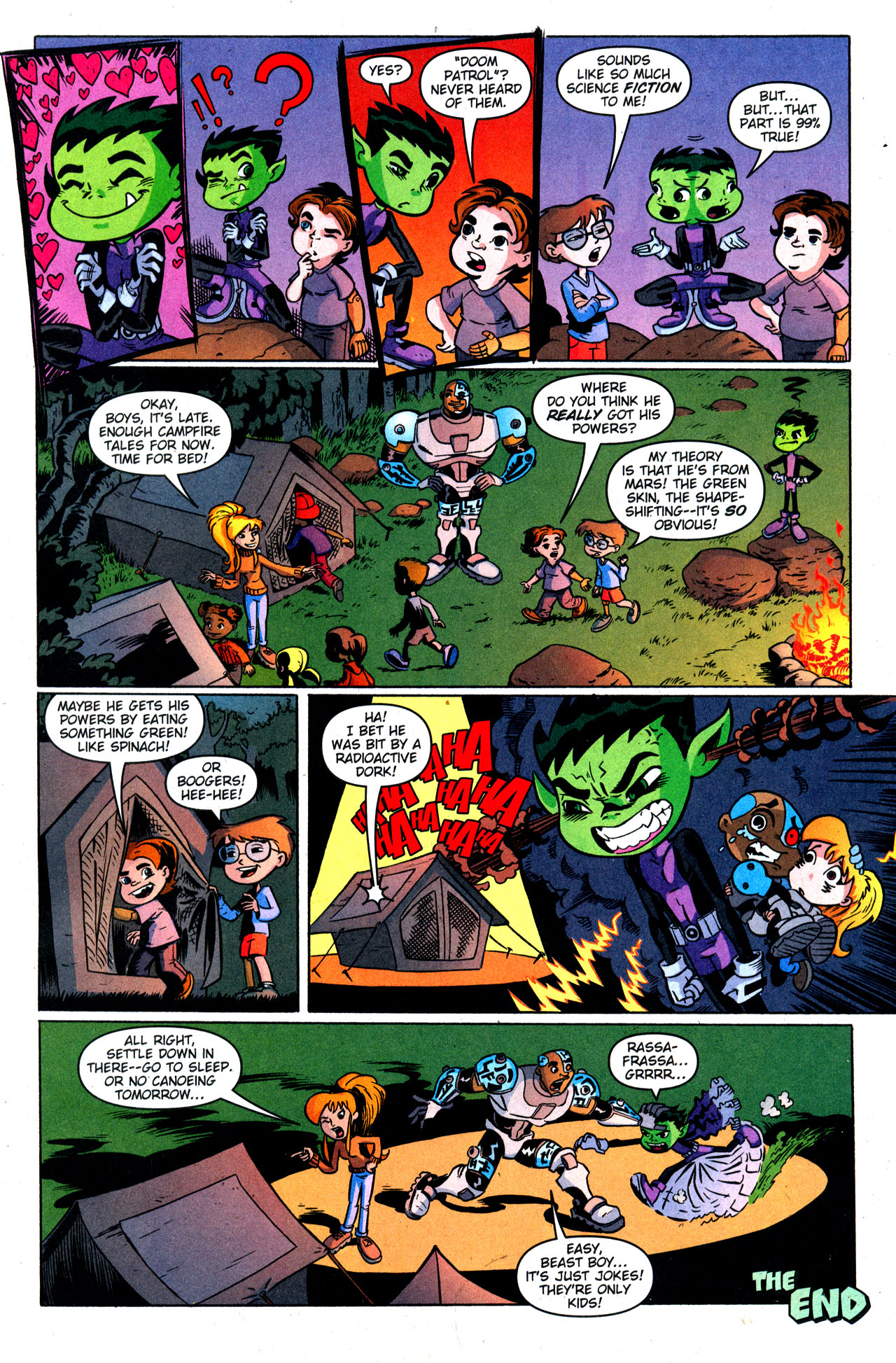 Read online Teen Titans Go! (2003) comic -  Issue #45 - 11
