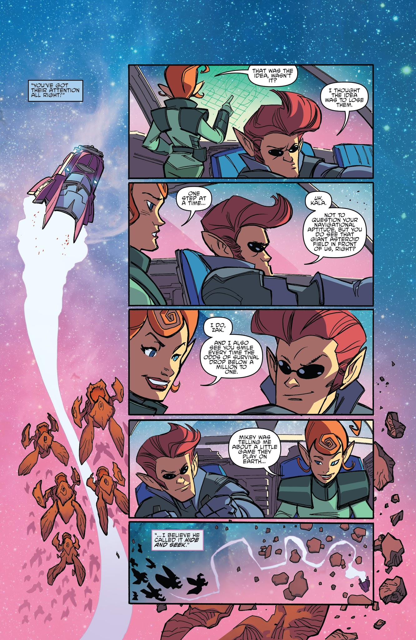 Read online Teenage Mutant Ninja Turtles: Dimension X comic -  Issue #5 - 14