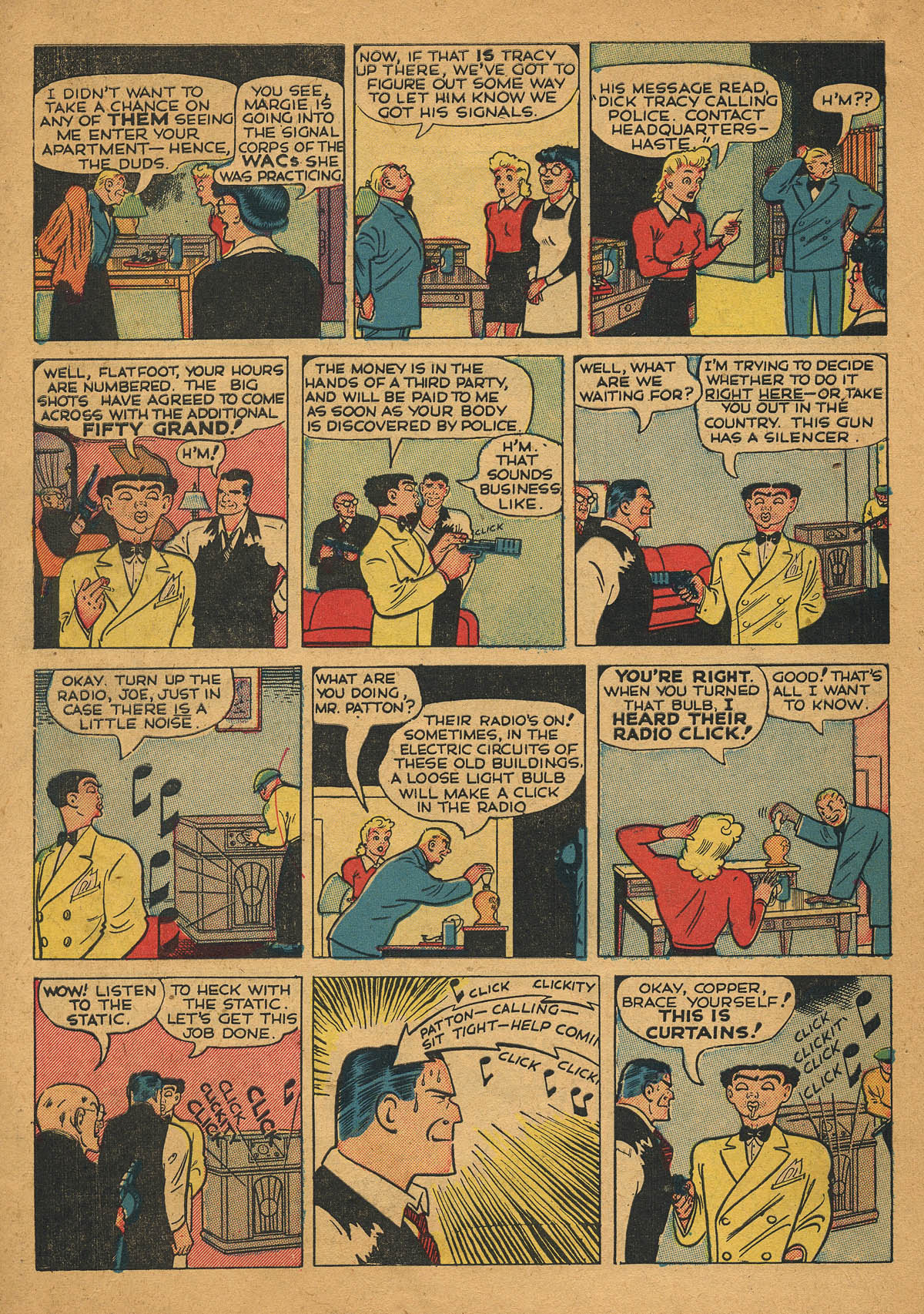 Read online Dick Tracy comic -  Issue #25 - 10