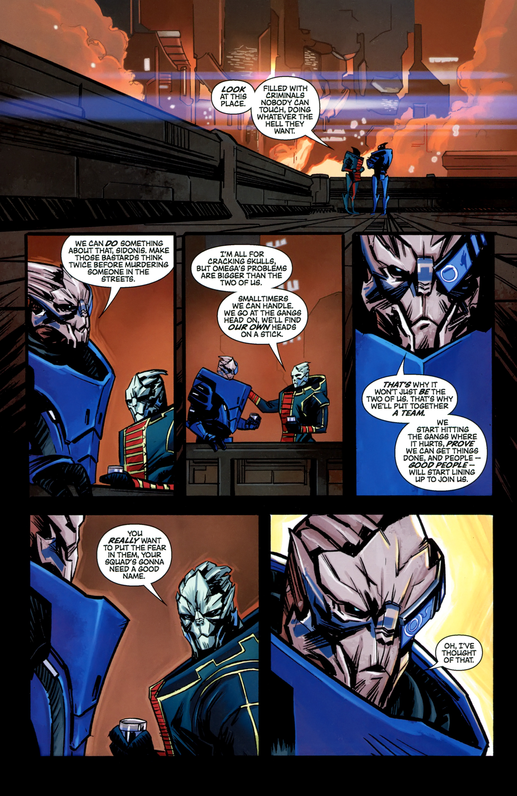 Read online Mass Effect: Homeworlds comic -  Issue #3 - 15