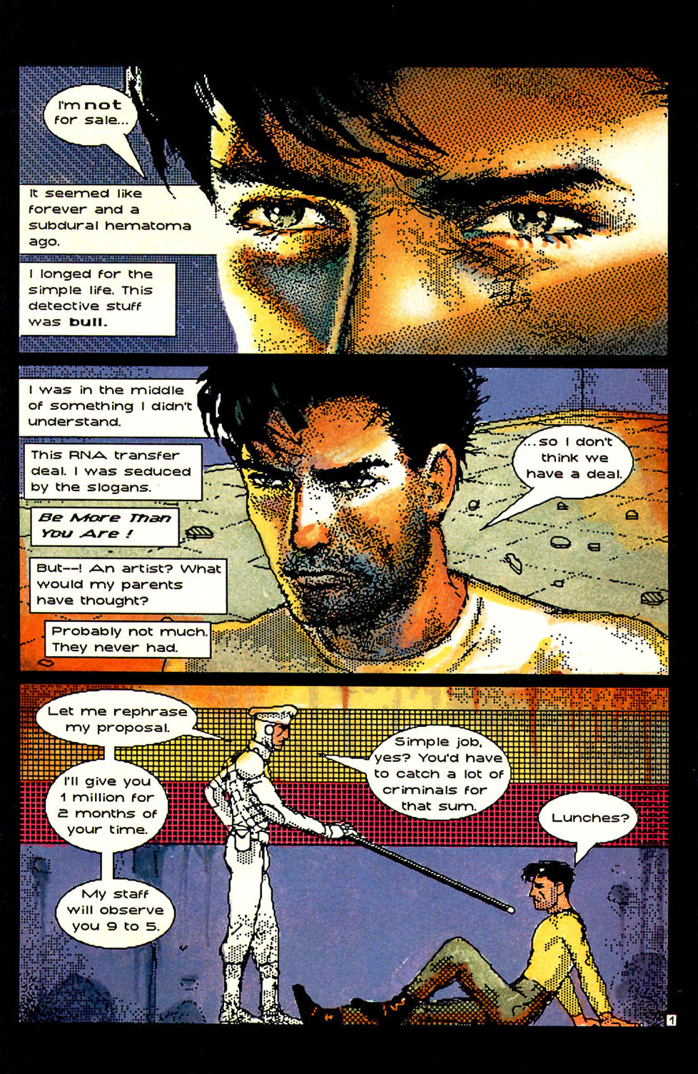 Read online Shatter comic -  Issue #2 - 3