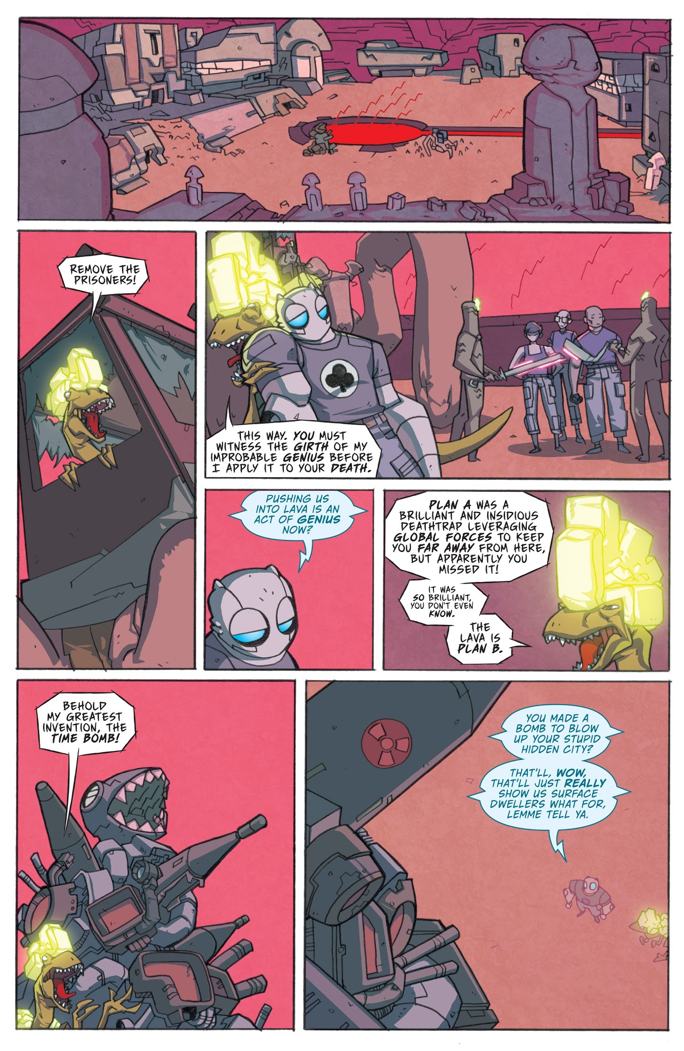 Read online Atomic Robo and the Savage Sword of Dr. Dinosaur comic -  Issue #2 - 12