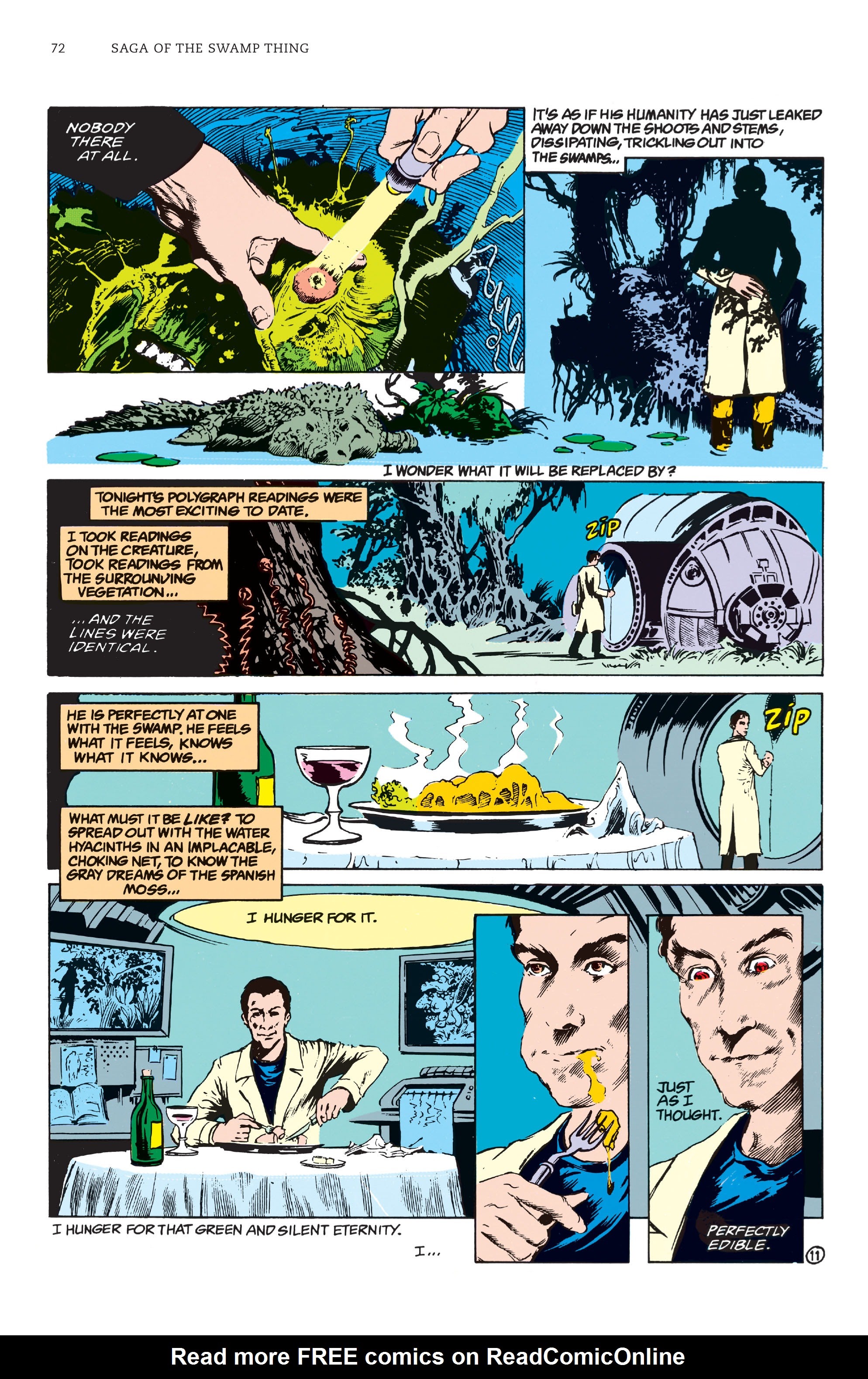 Read online Saga of the Swamp Thing comic -  Issue # TPB 1 (Part 1) - 71
