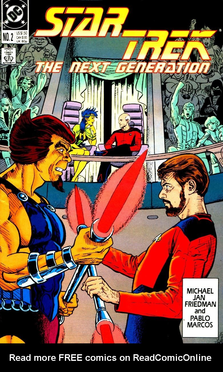 Read online Star Trek: The Next Generation (1989) comic -  Issue #2 - 1