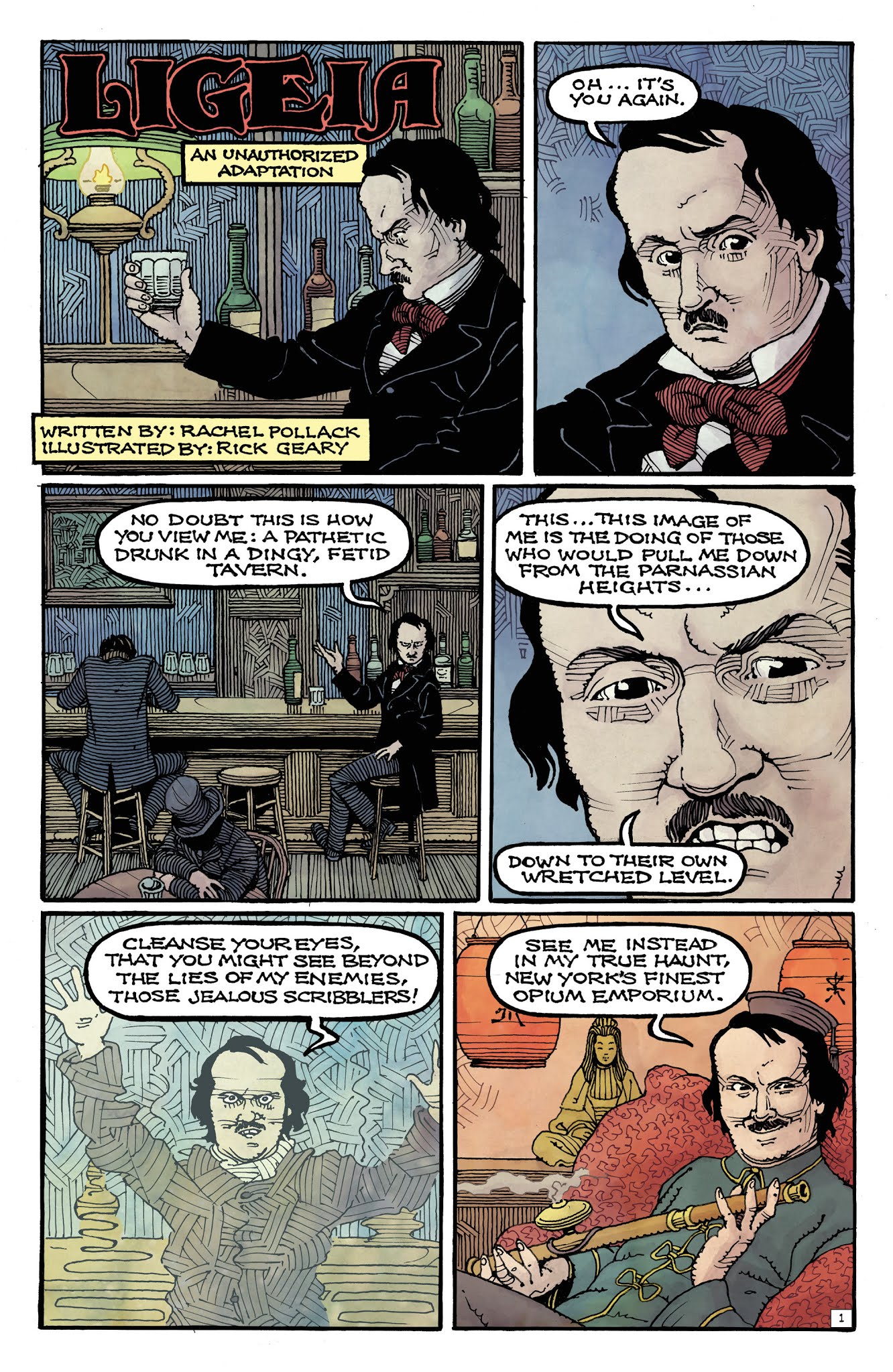 Read online Edgar Allan Poe's Snifter of Terror comic -  Issue #2 - 3