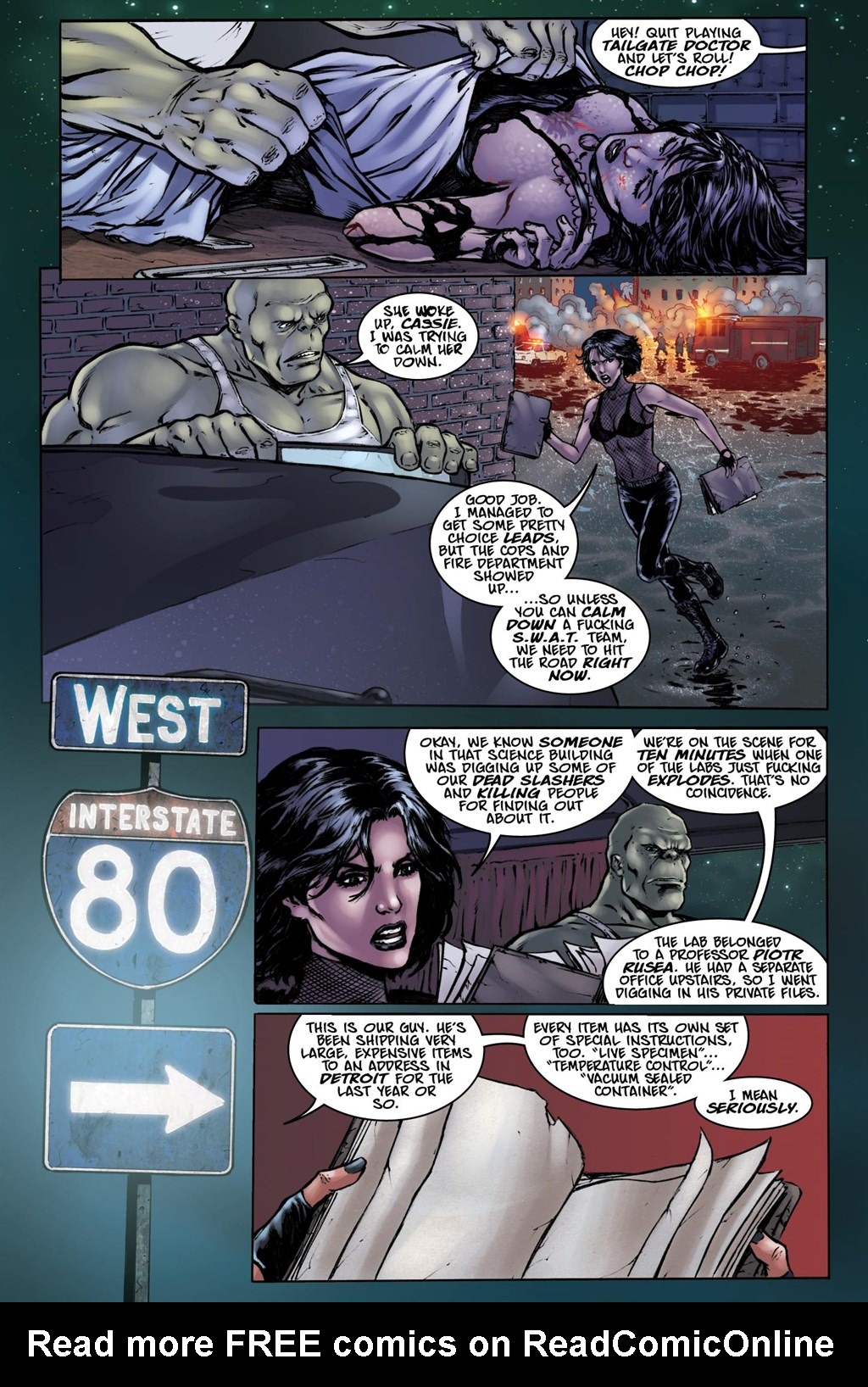 Read online Hack/Slash Omnibus: The Crossovers comic -  Issue # TPB (Part 1) - 33