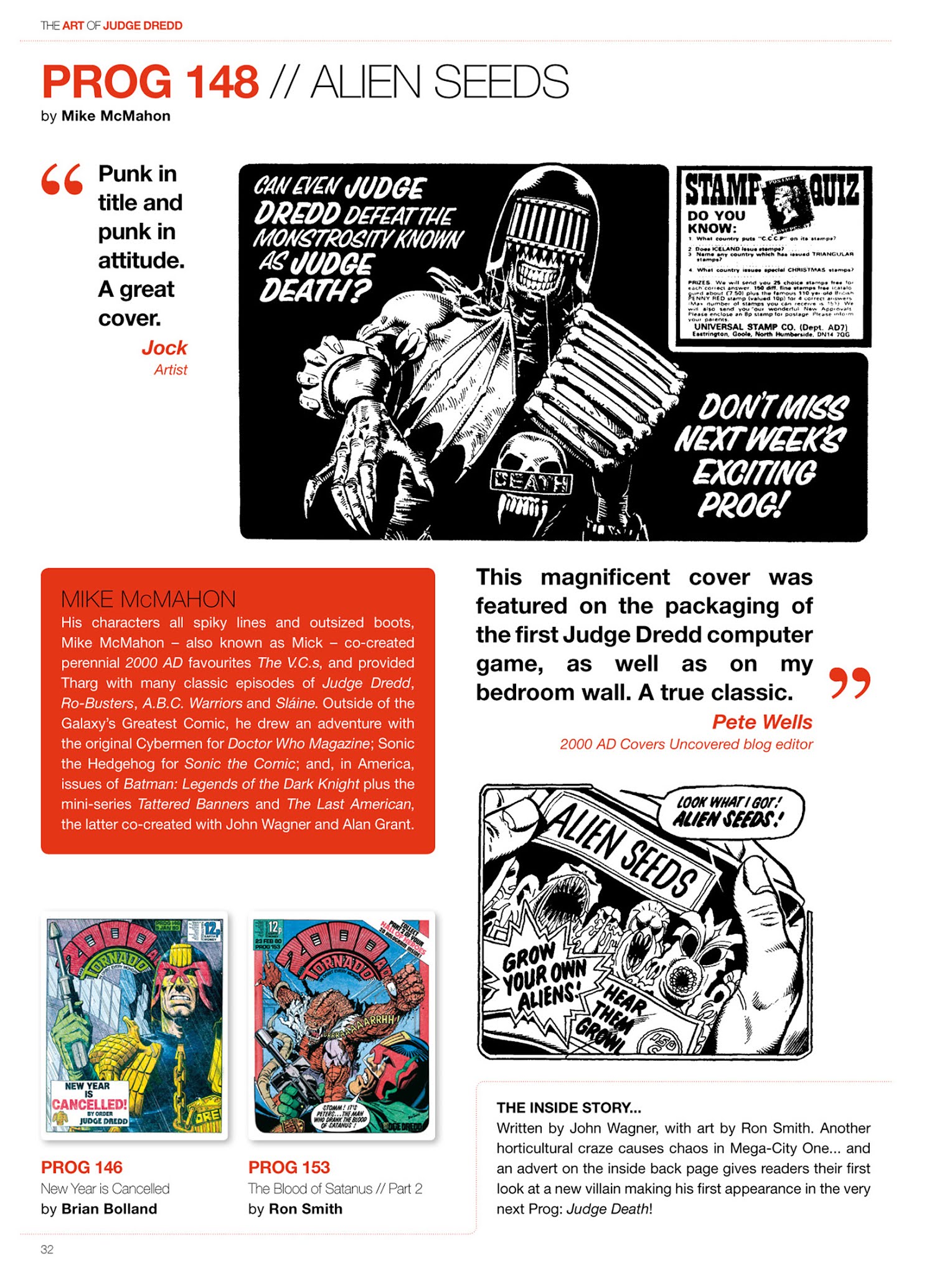 Read online The Art of Judge Dredd: Featuring 35 Years of Zarjaz Covers comic -  Issue # TPB (Part 1) - 33