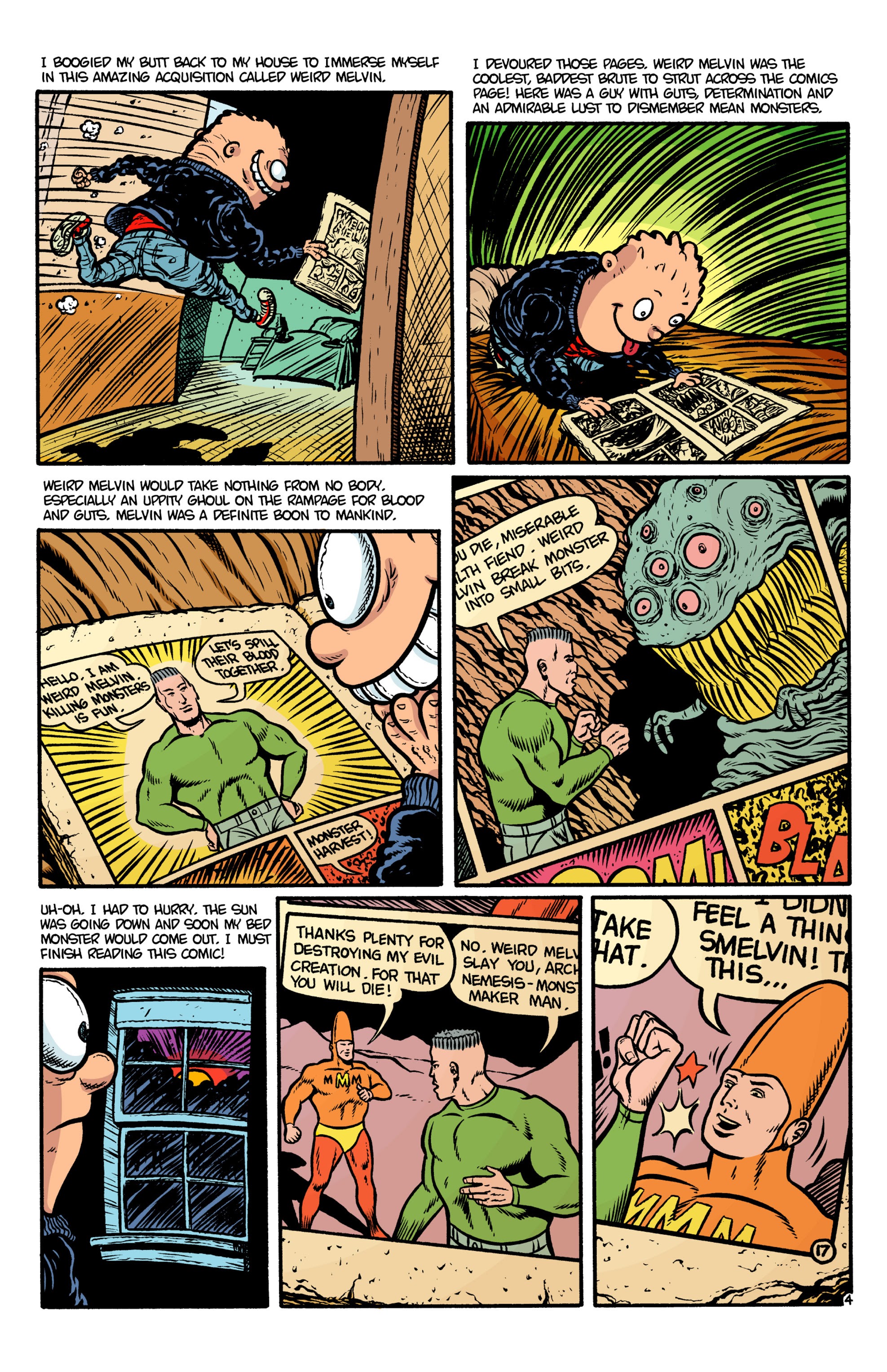 Read online Weird Melvin comic -  Issue #5 - 8