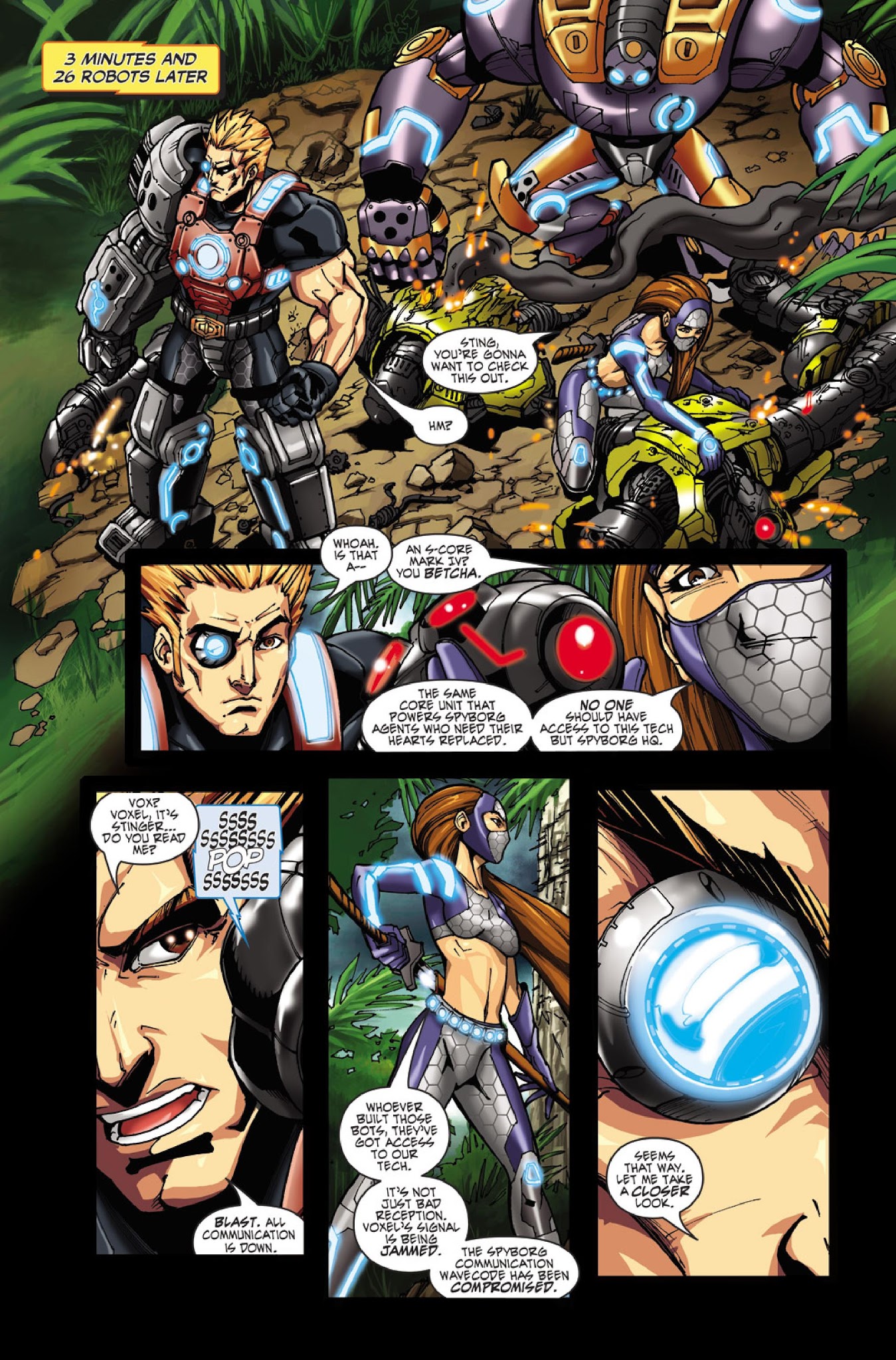 Read online Spyborgs comic -  Issue # Full - 8