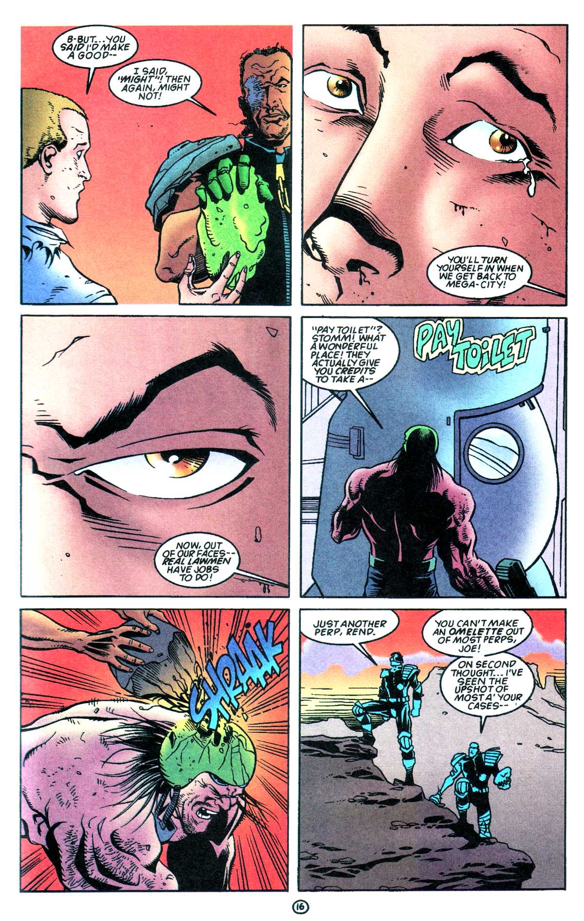 Read online Judge Dredd: Legends of the Law comic -  Issue #7 - 20