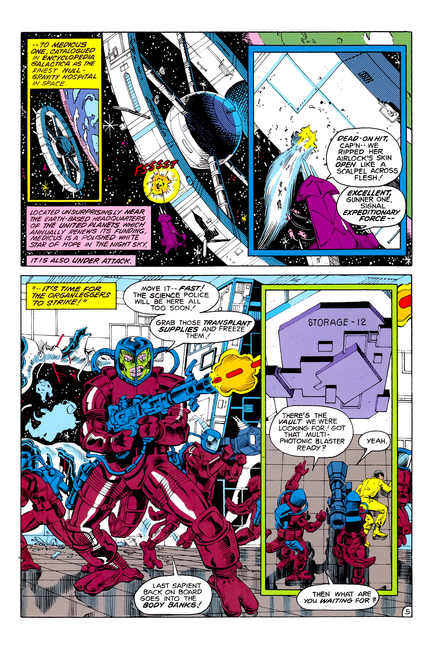 Read online Legion of Super-Heroes (1980) comic -  Issue #284 - 6