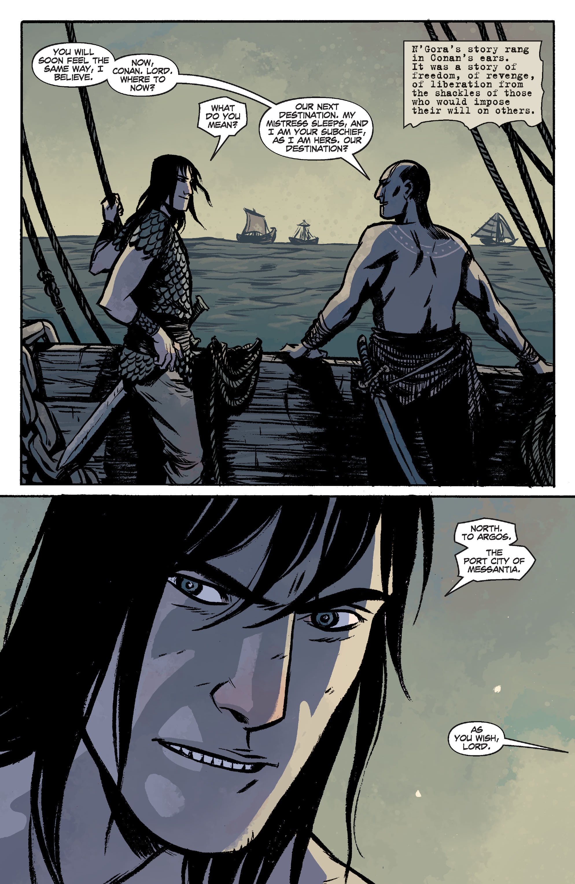 Read online Conan Chronicles Epic Collection comic -  Issue # TPB Horrors Beneath the Stones (Part 4) - 37