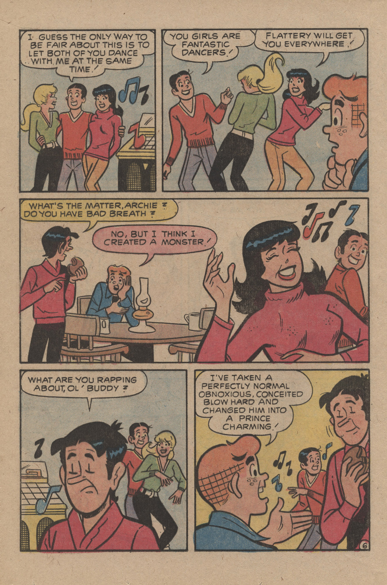 Read online Reggie and Me (1966) comic -  Issue #62 - 16
