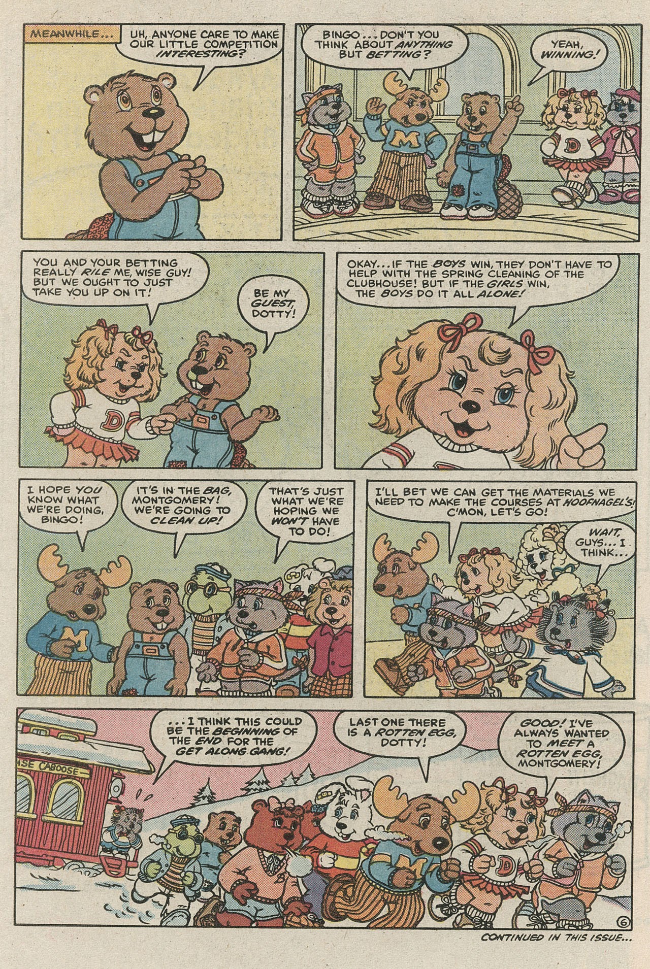 Read online The Get Along Gang comic -  Issue #1 - 10