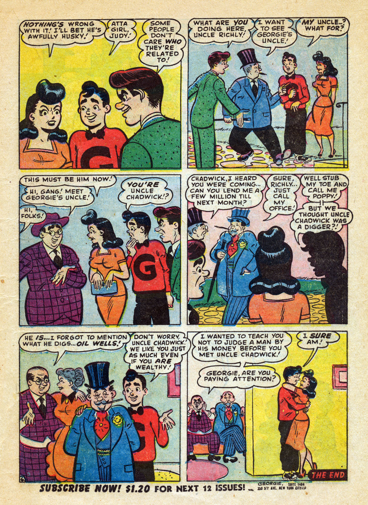 Read online Georgie Comics (1949) comic -  Issue #34 - 15